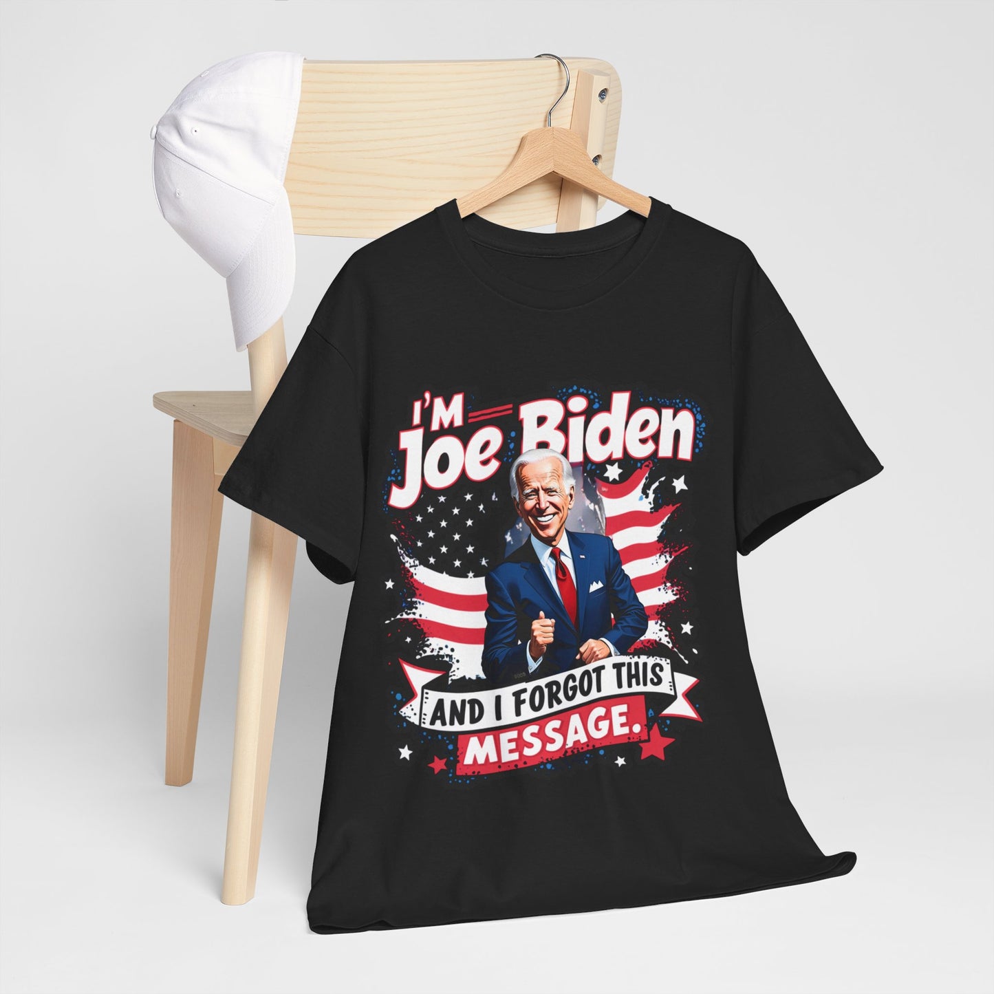 Biden I Forgot Unisex Heavy Cotton Tee