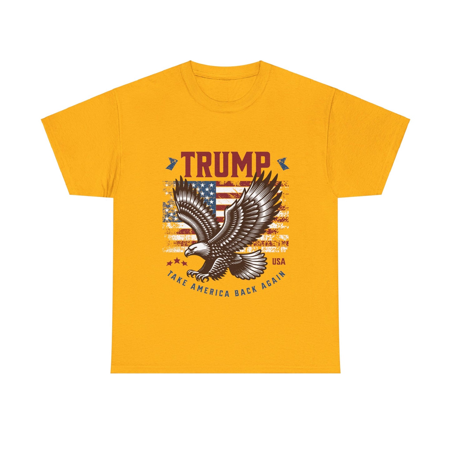 Trump MAGA Eagle Unisex Heavy Cotton Tee