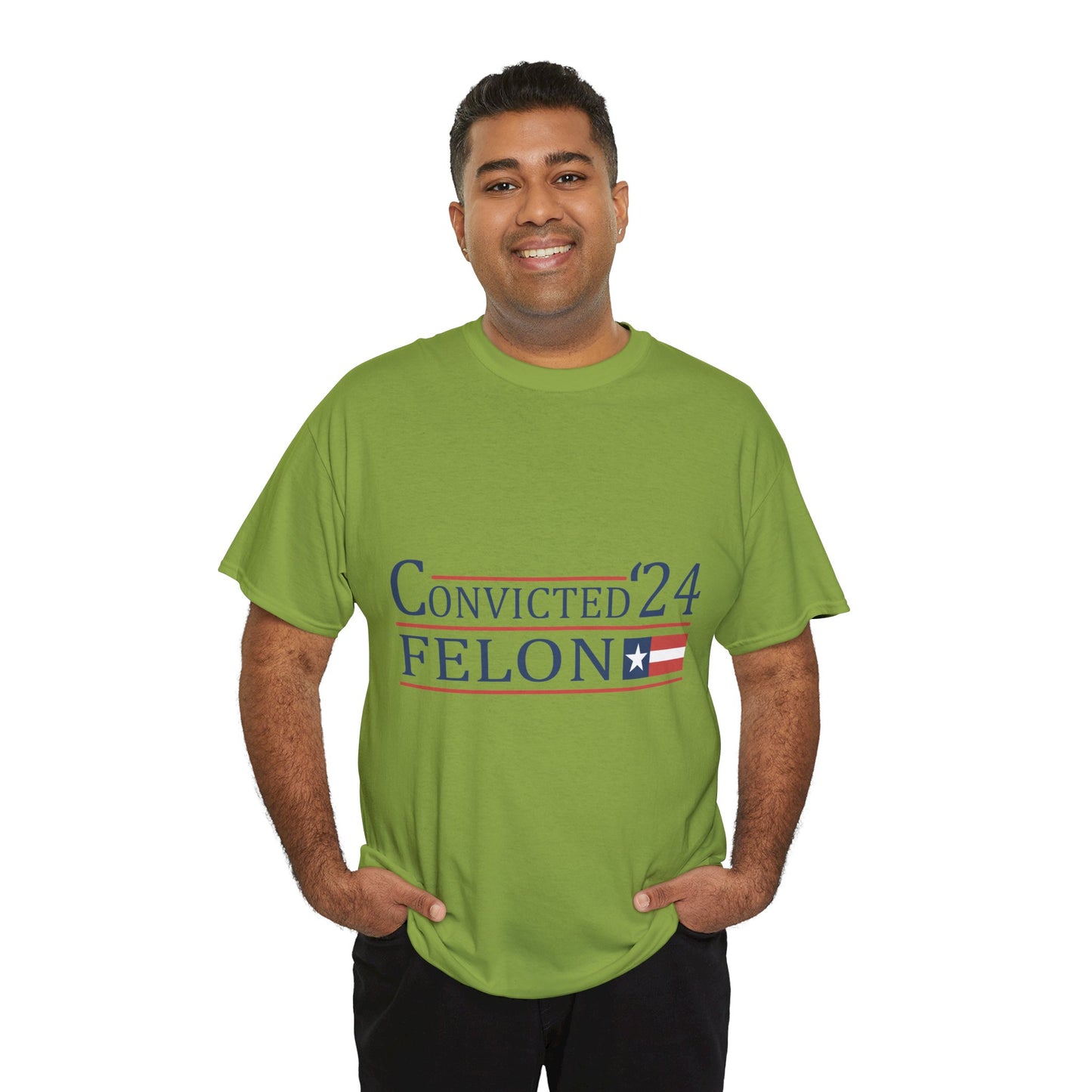 Convicted Felon Unisex Heavy Cotton Tee