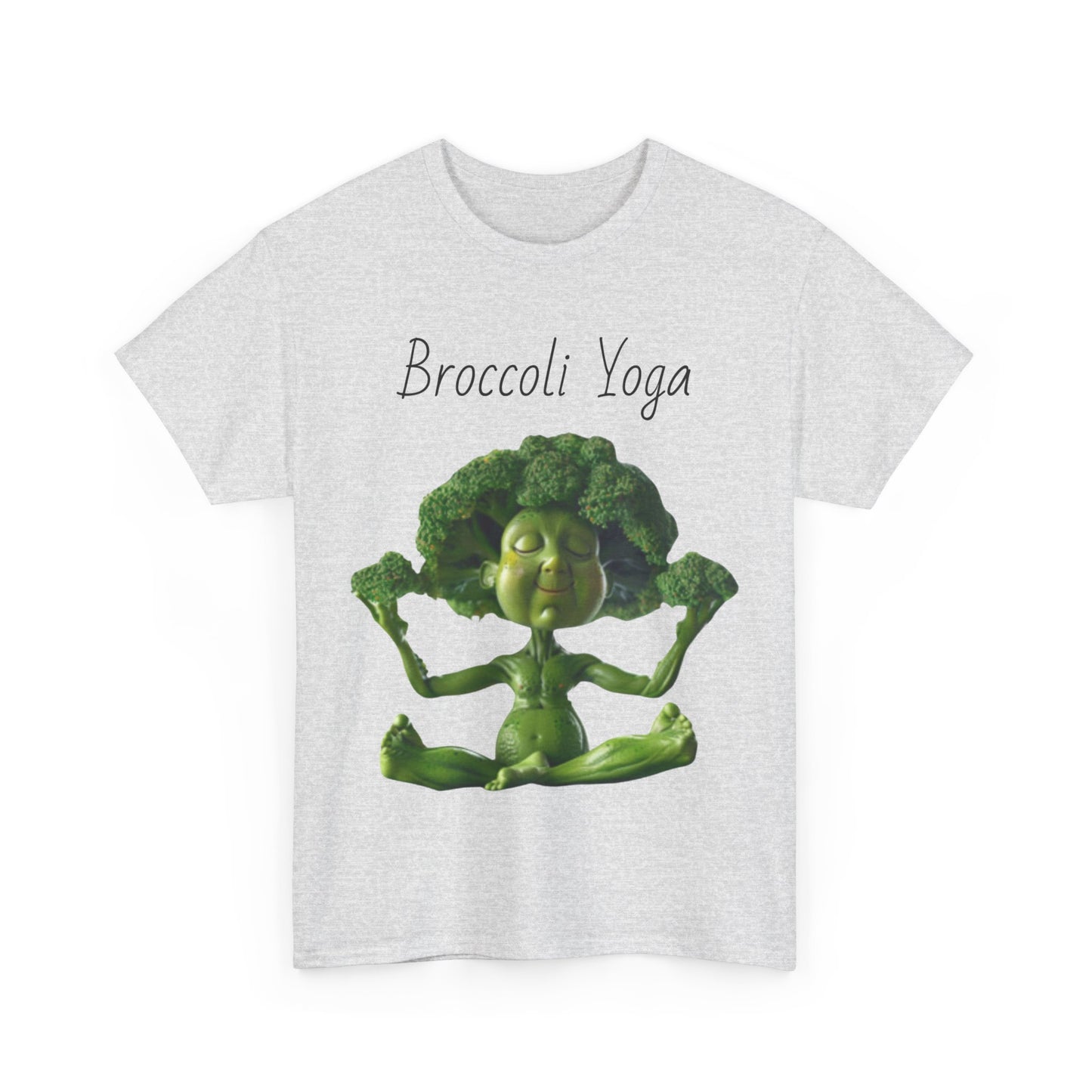 Broccoli Yoga Unisex Heavy Cotton Tee