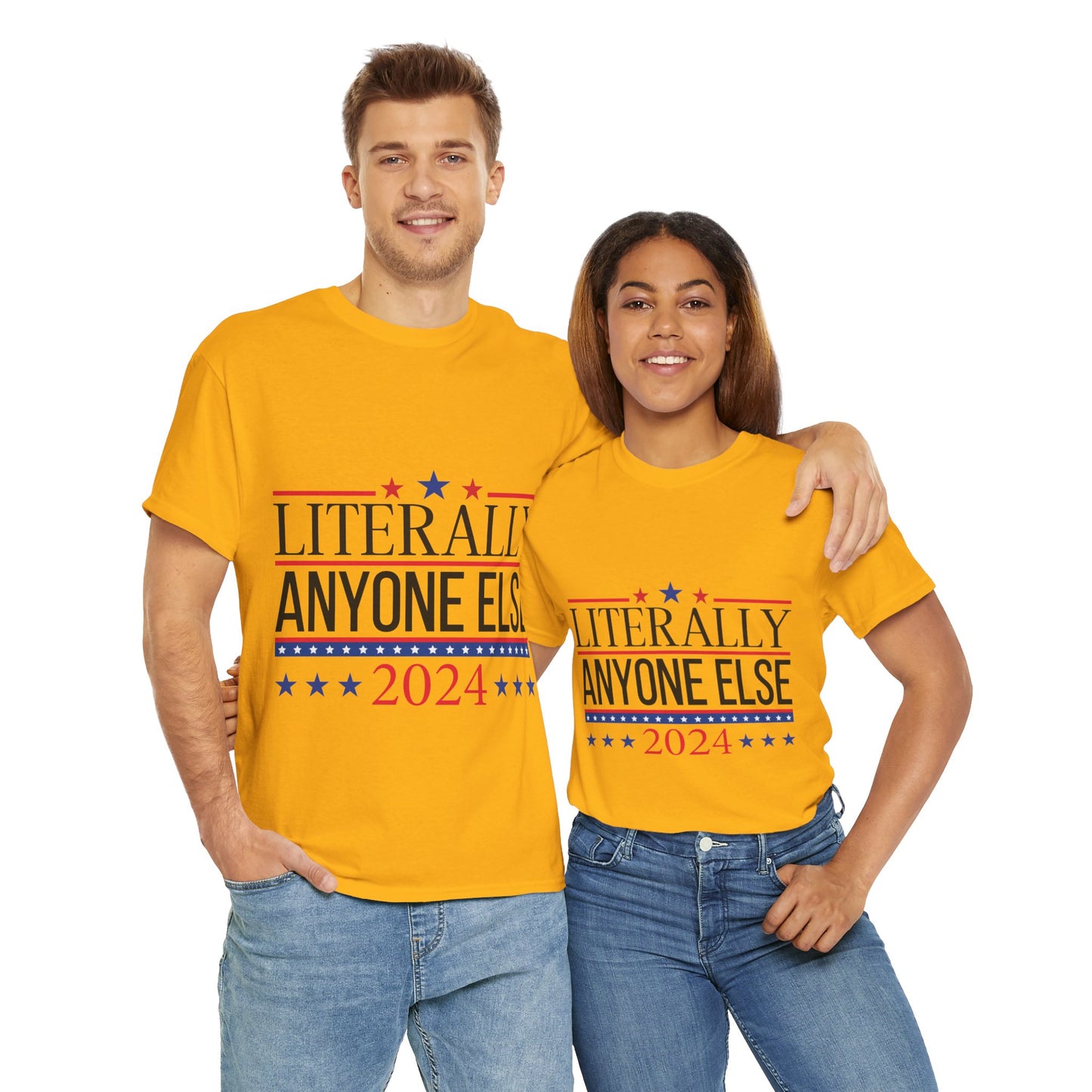 Anyone Else 2024 Unisex Heavy Cotton Tee