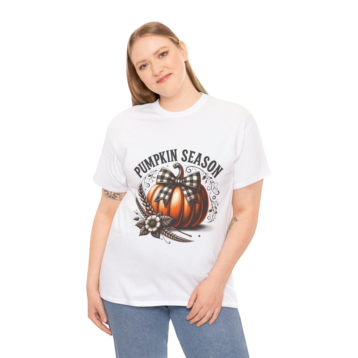 Pumpkin Season Unisex Heavy Cotton Tee