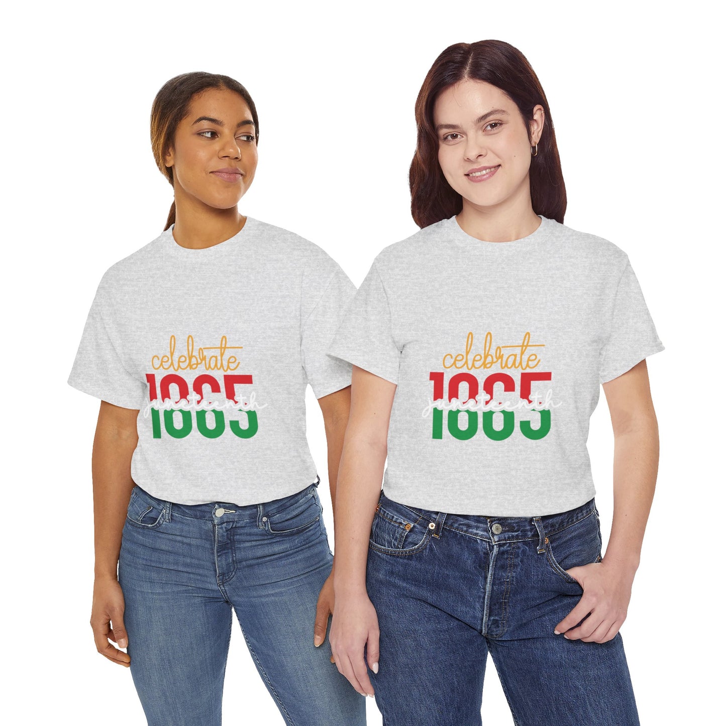 Celebrate Juneteenth Unisex Heavy Cotton Tee