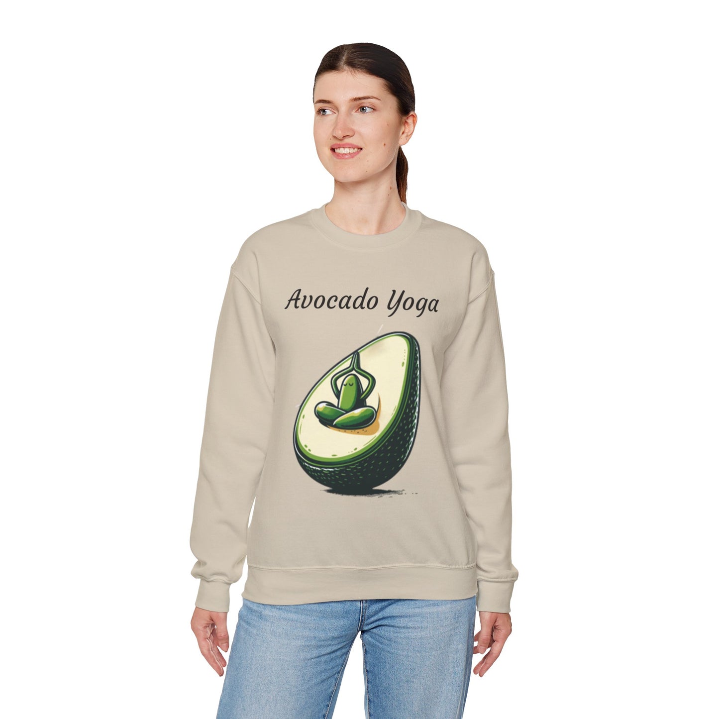 Avocado Yoga Unisex Heavy Blend™ Crewneck Sweatshirt