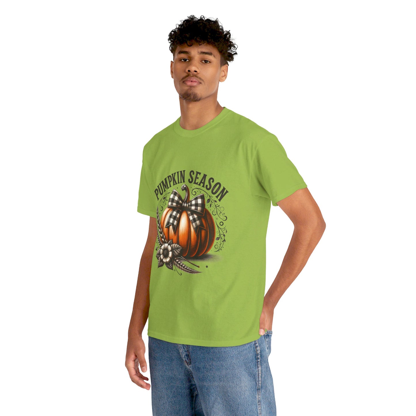 Pumpkin Season Unisex Heavy Cotton Tee