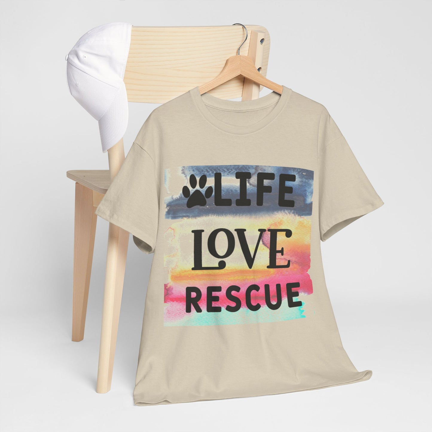 Life Love Rescue Unisex Heavy Cotton Tee