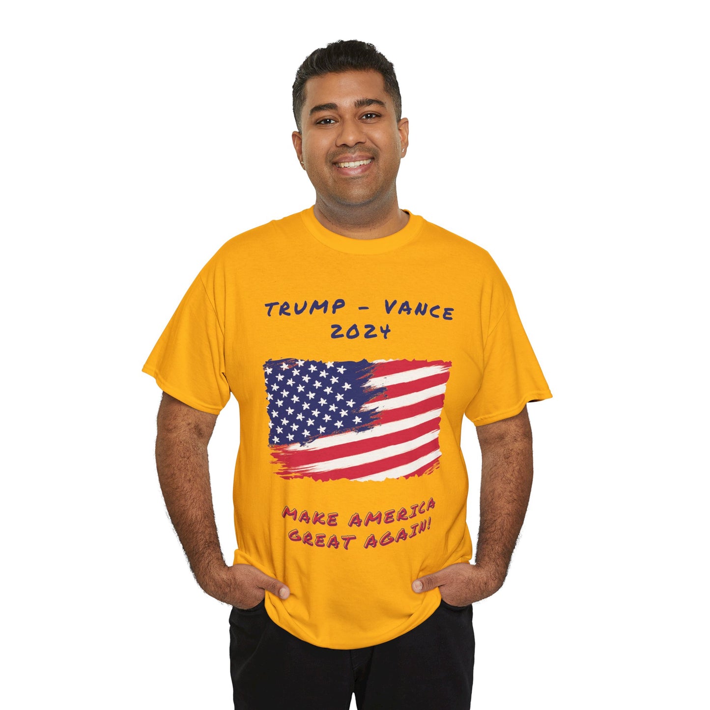 Trump Vance Unisex Heavy Cotton Tee