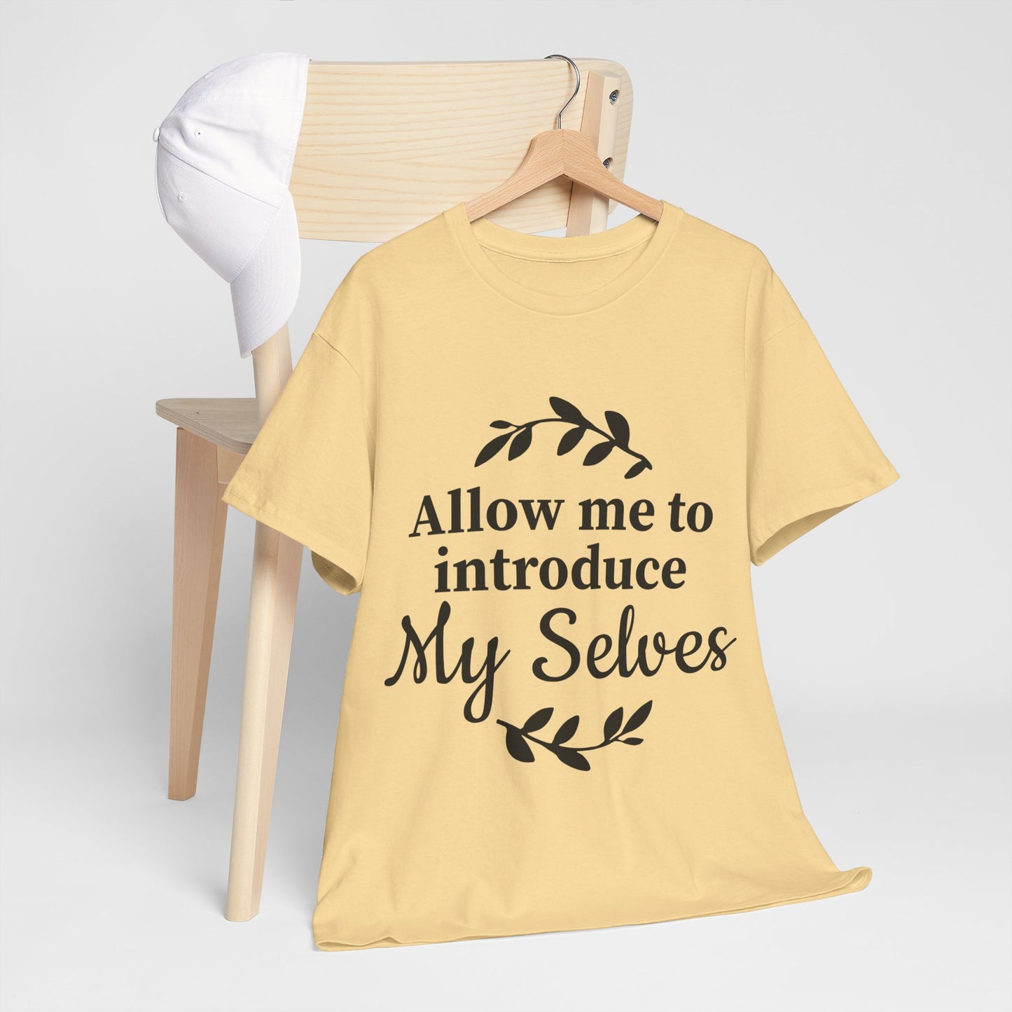 Allow Me To Introduce My Selves Unisex Heavy Cotton Tee