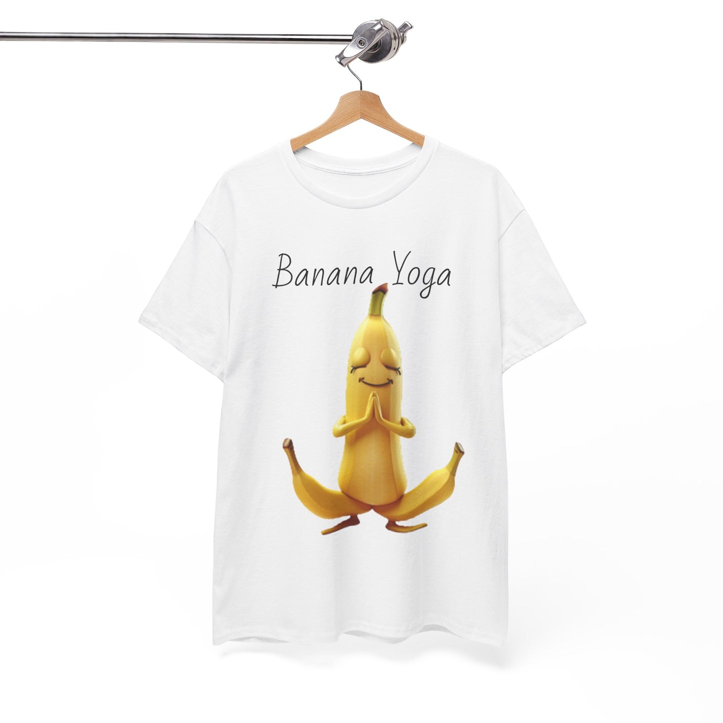 Banana Yoga Unisex Heavy Cotton Tee