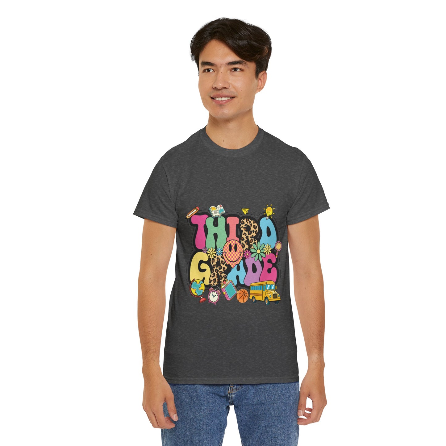 Third Grade Unisex Heavy Cotton Tee