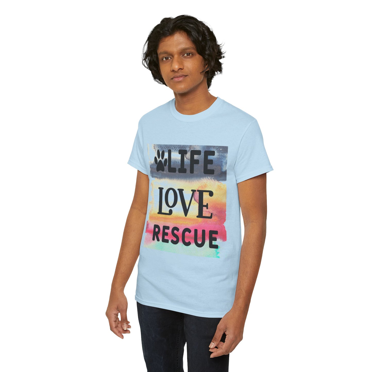 Life Love Rescue Unisex Heavy Cotton Tee