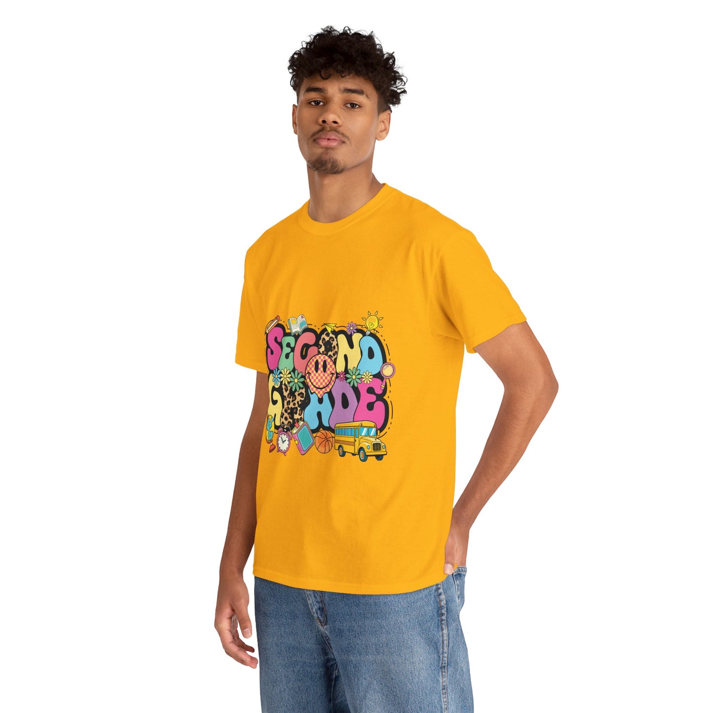 Second Grade Unisex Heavy Cotton Tee