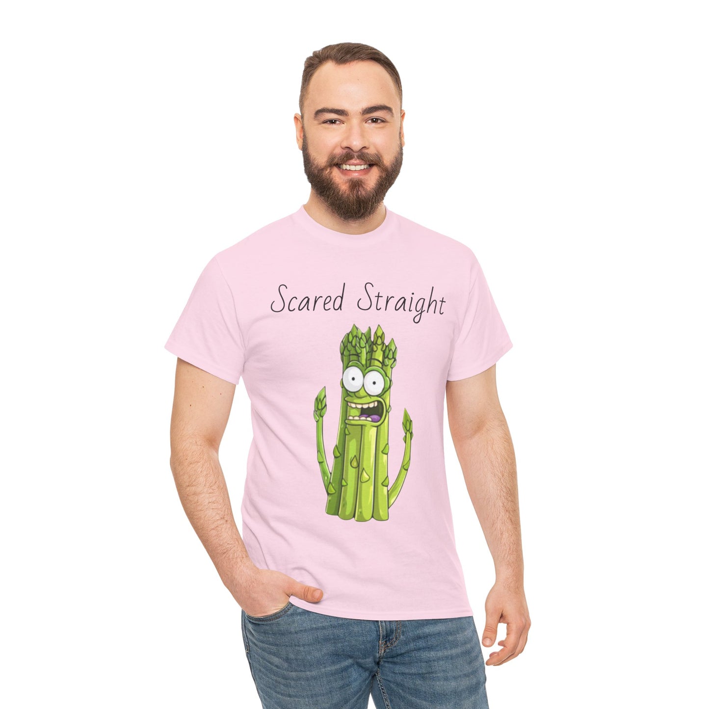 Scared Straight Unisex Heavy Cotton Tee