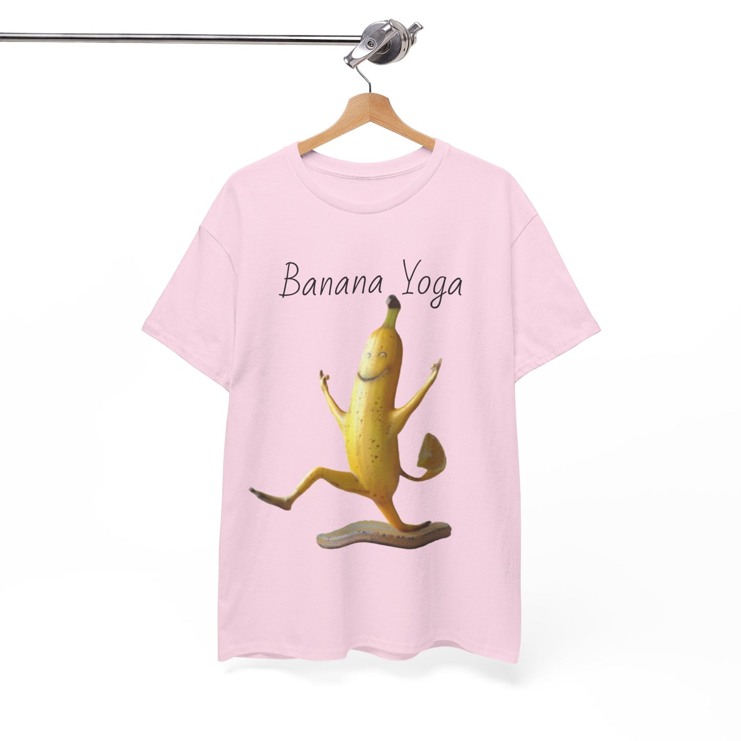 Banana Yoga2 Unisex Heavy Cotton Tee