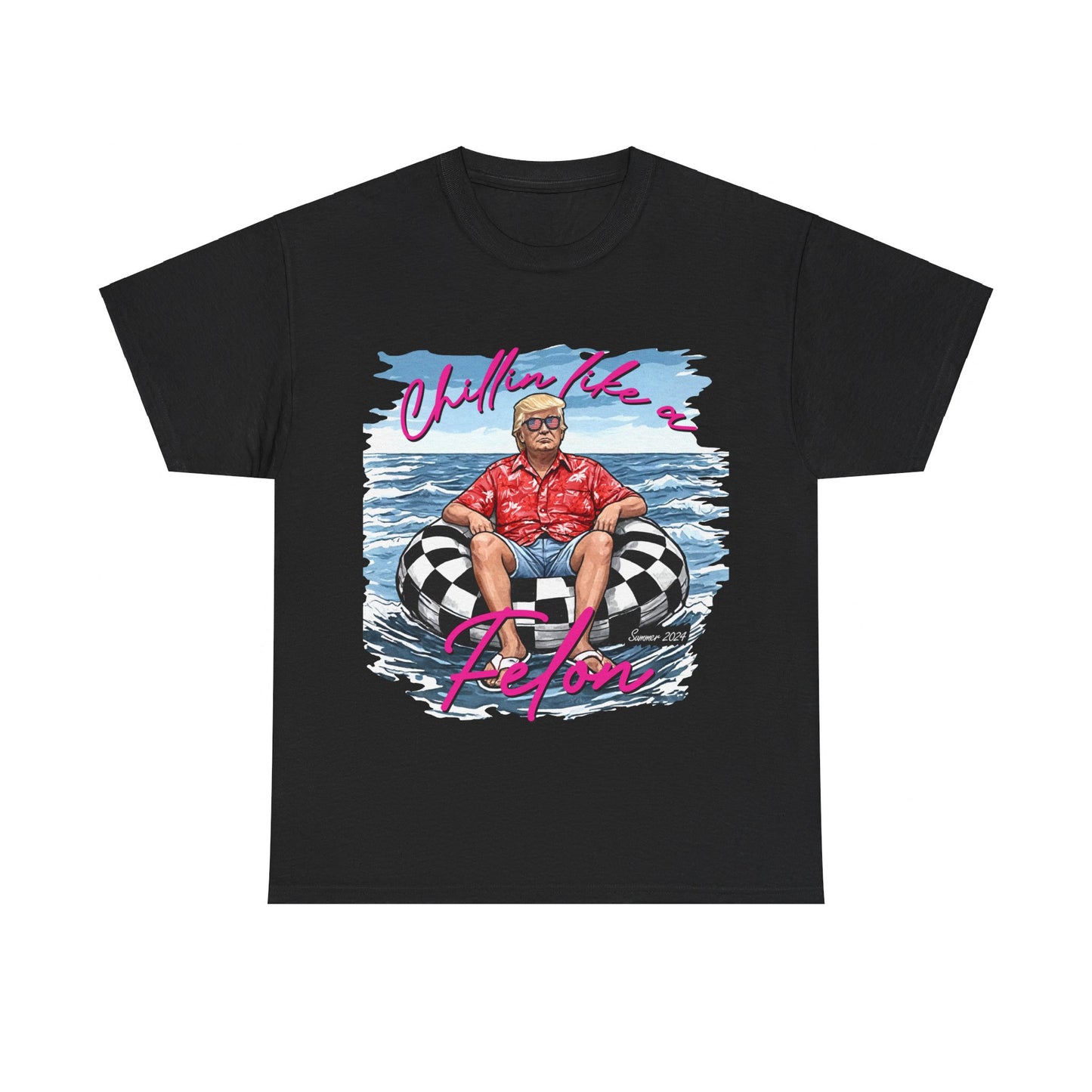 Trump Chillin' Unisex Heavy Cotton Tee