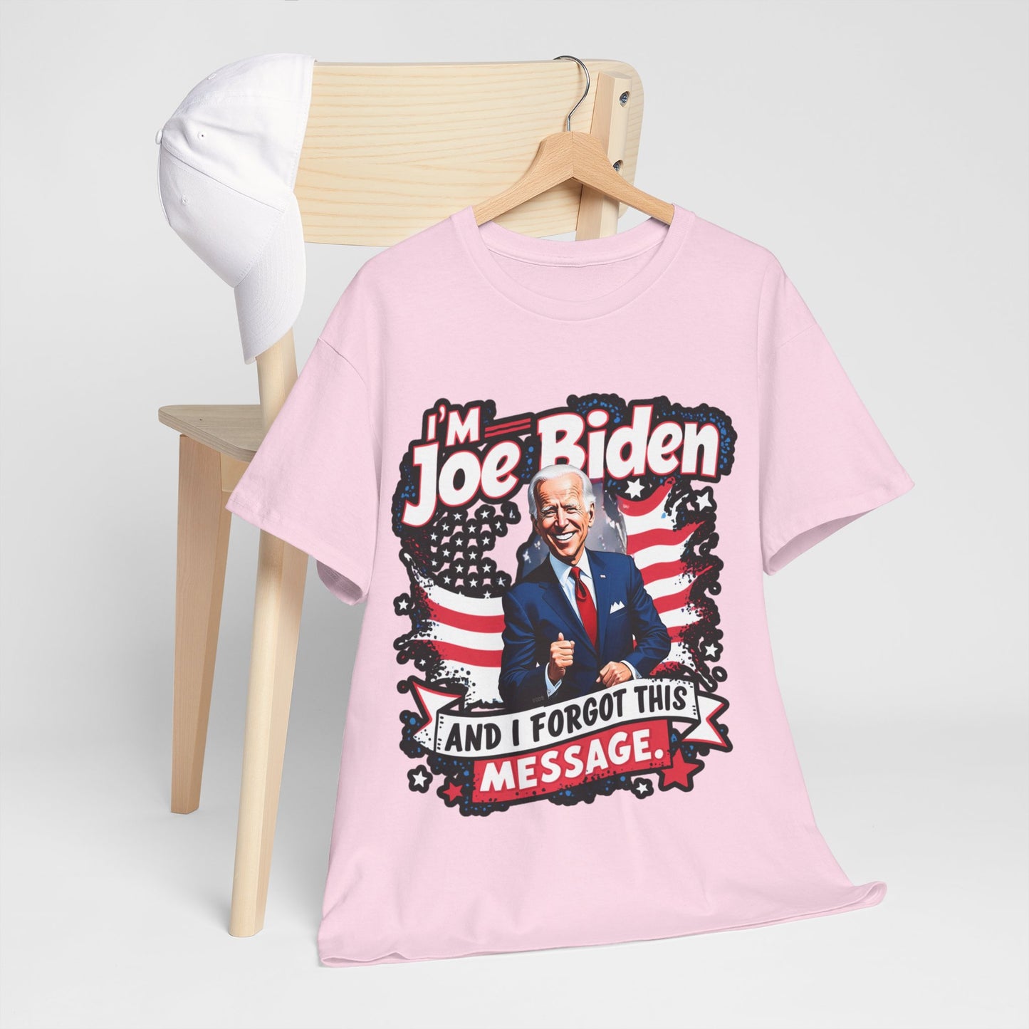 Biden I Forgot Unisex Heavy Cotton Tee