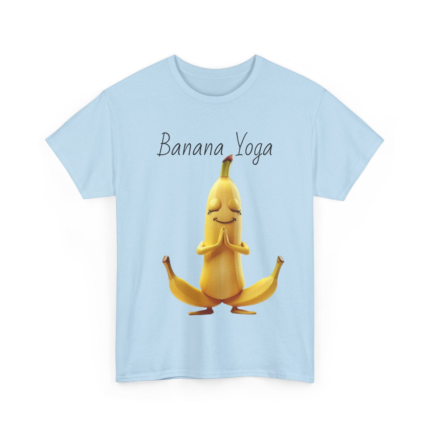 Banana Yoga Unisex Heavy Cotton Tee