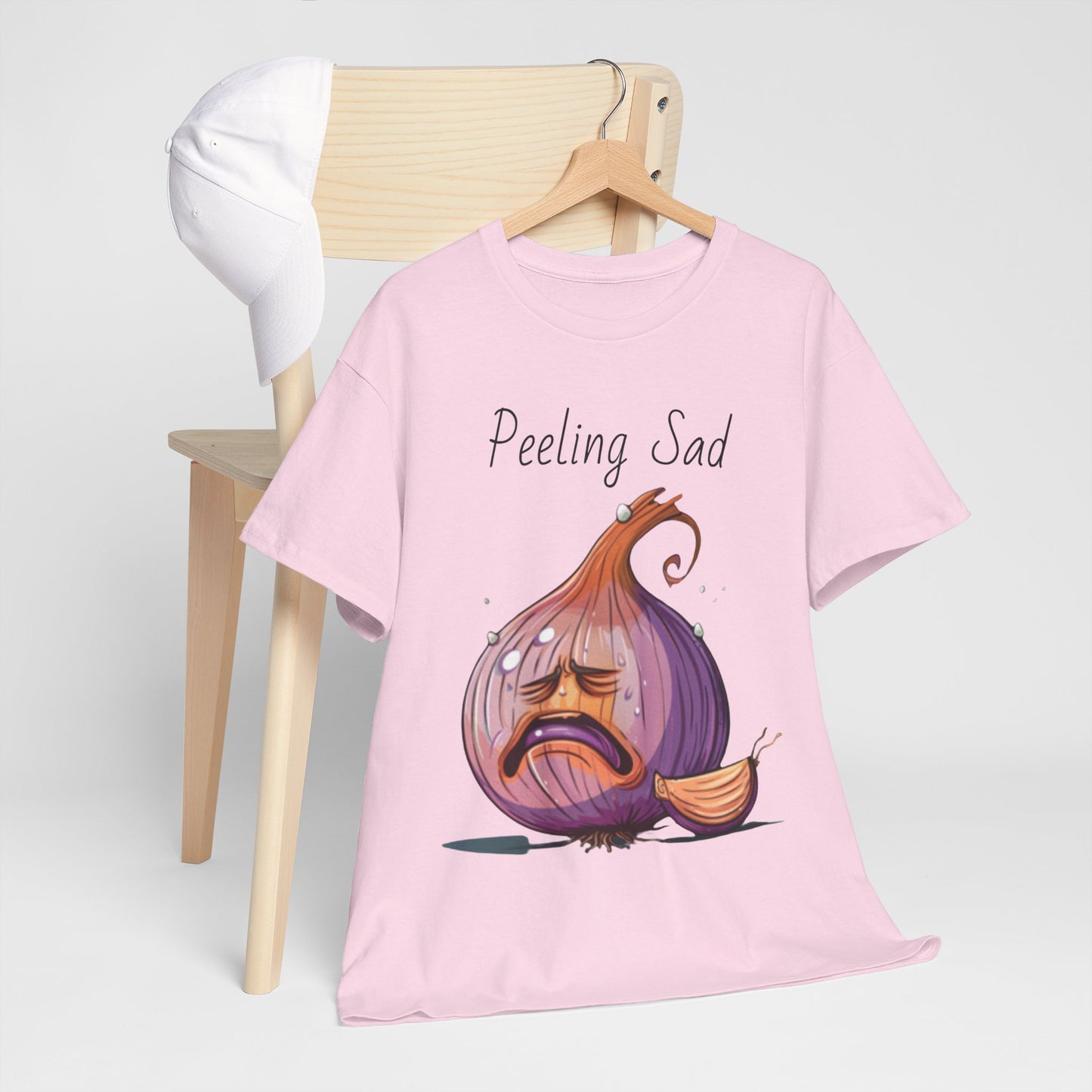 Peeling Sad Unisex Heavy Cotton Tee