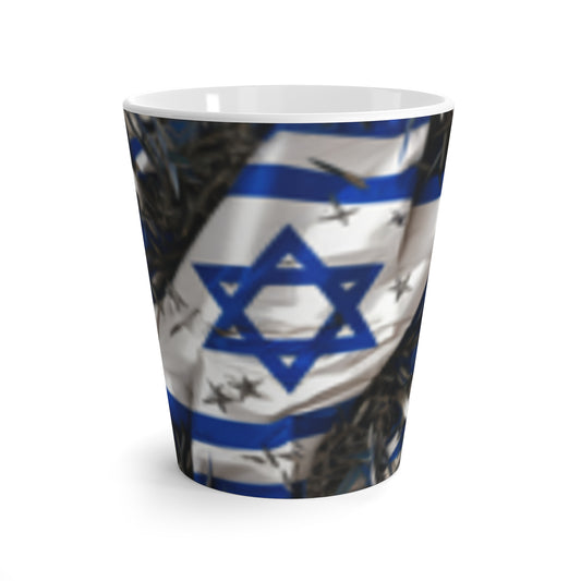 Israeli Flag Latte Mug