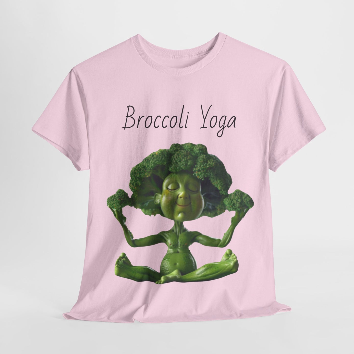 Broccoli Yoga Unisex Heavy Cotton Tee