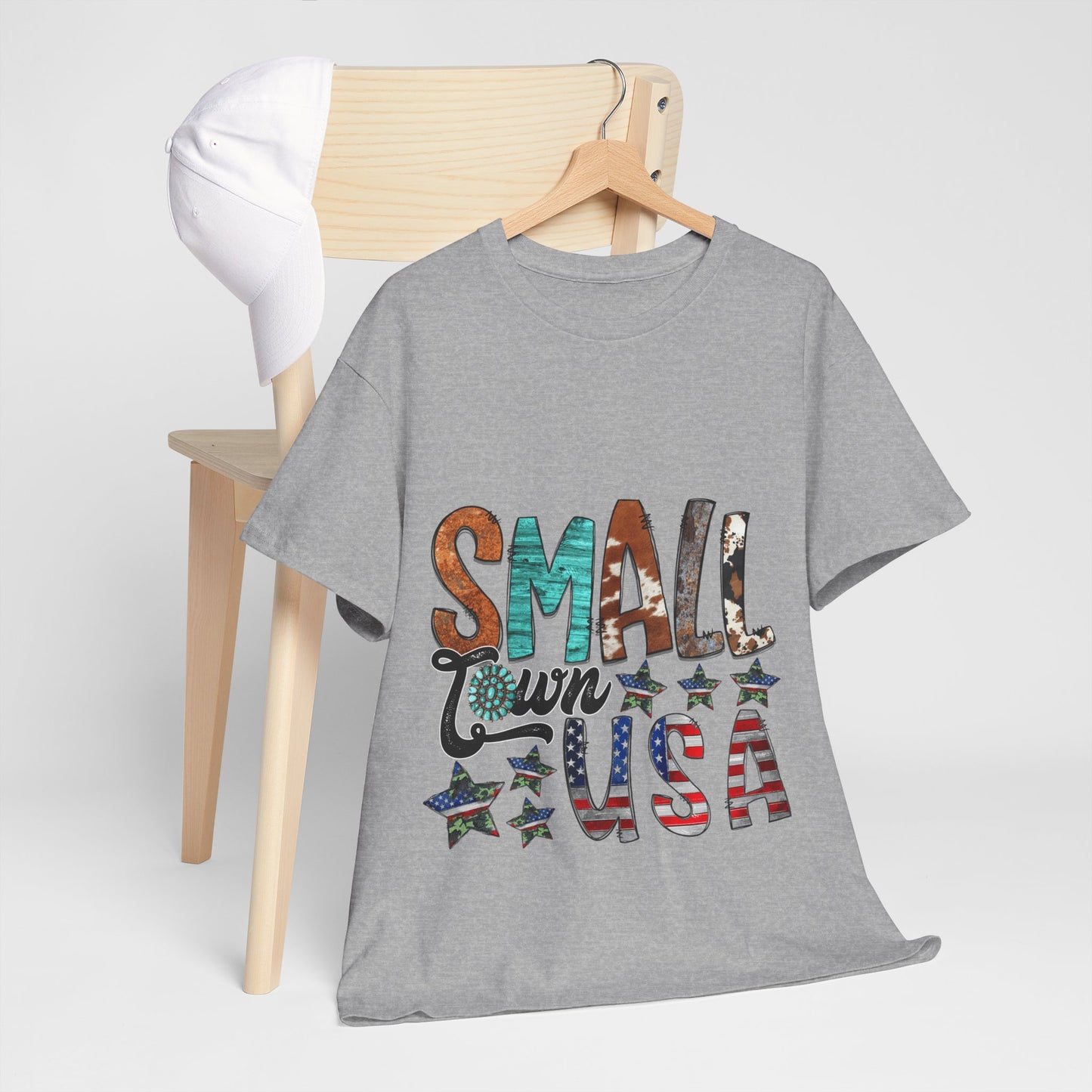 Small Town USA Unisex Heavy Cotton Tee