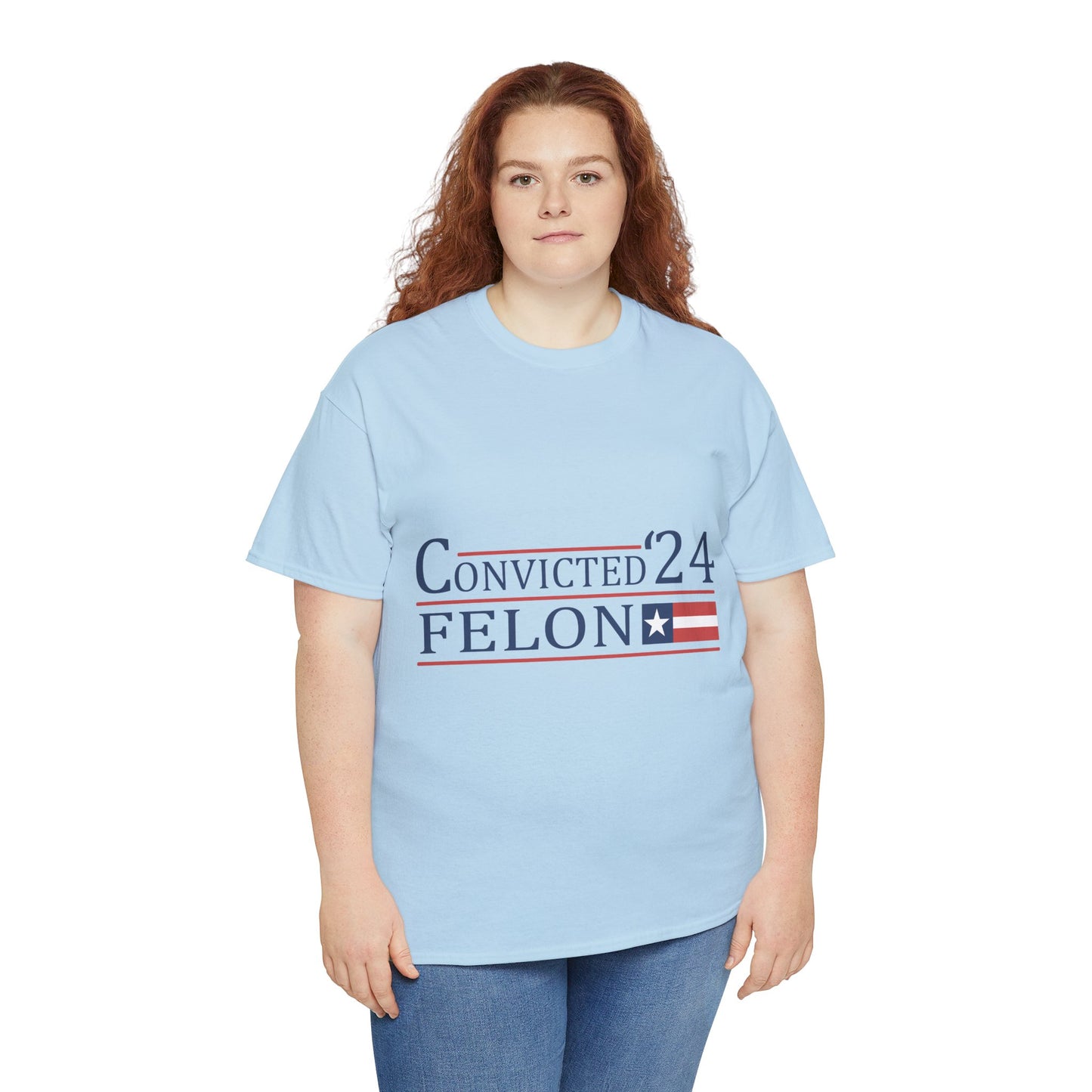 Convicted Felon Unisex Heavy Cotton Tee