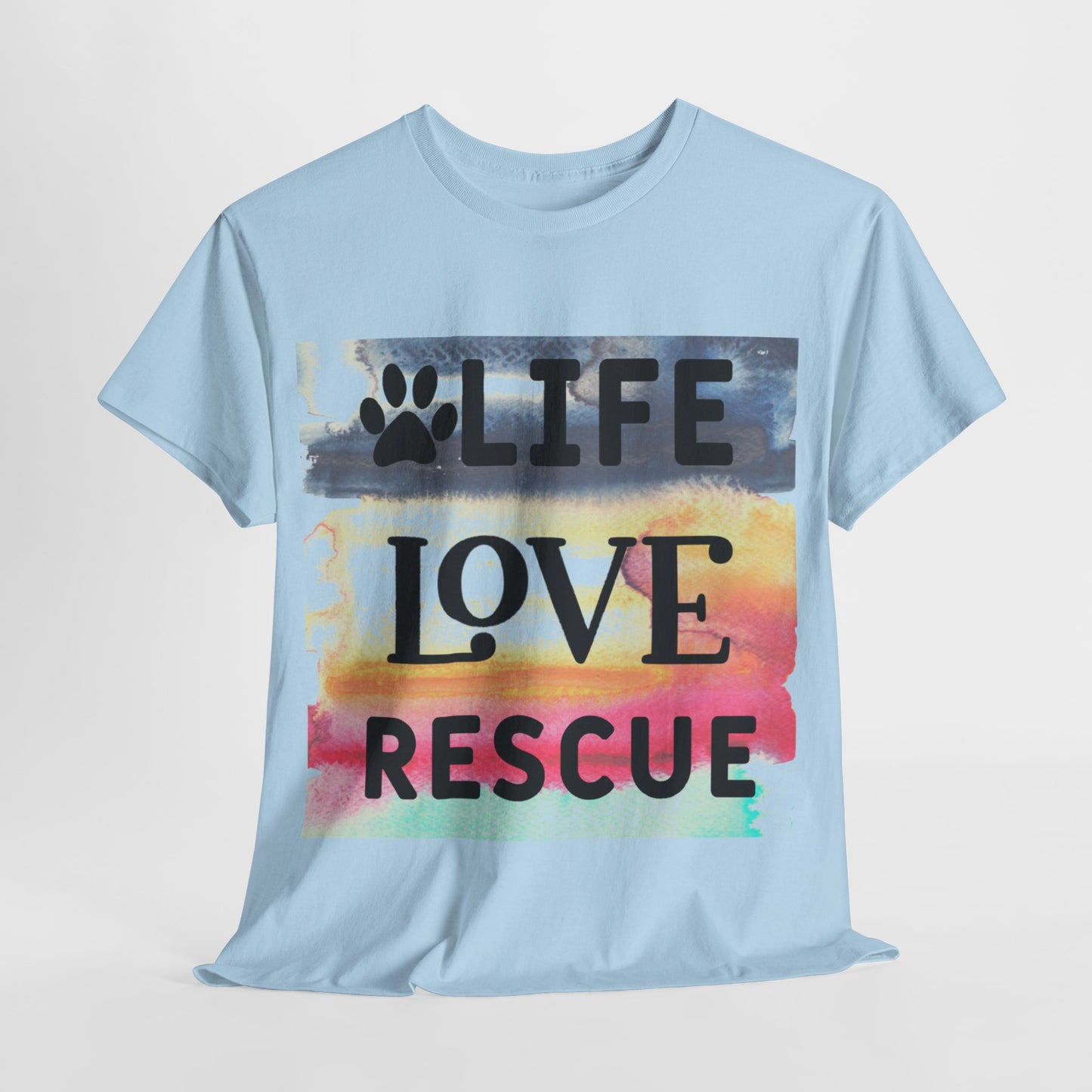 Life Love Rescue Unisex Heavy Cotton Tee