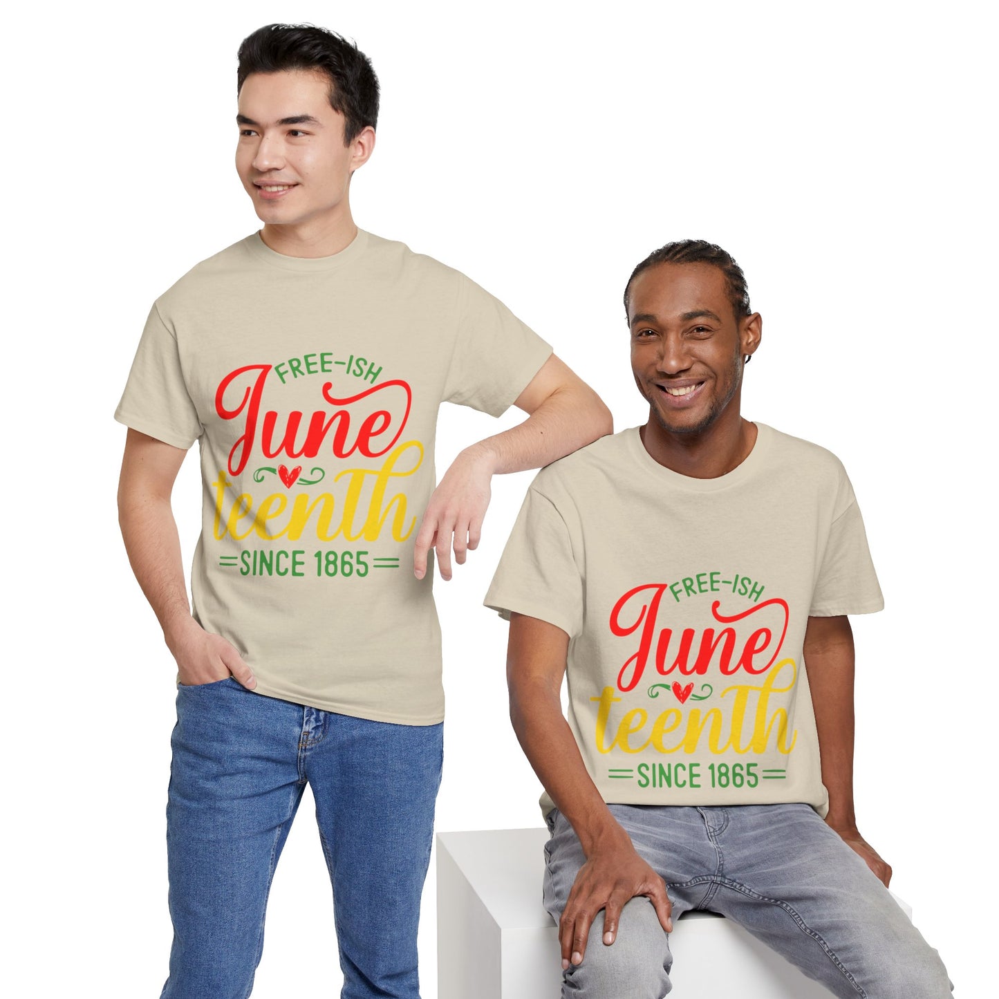 Juneteenth Free-ish Unisex Heavy Cotton Tee