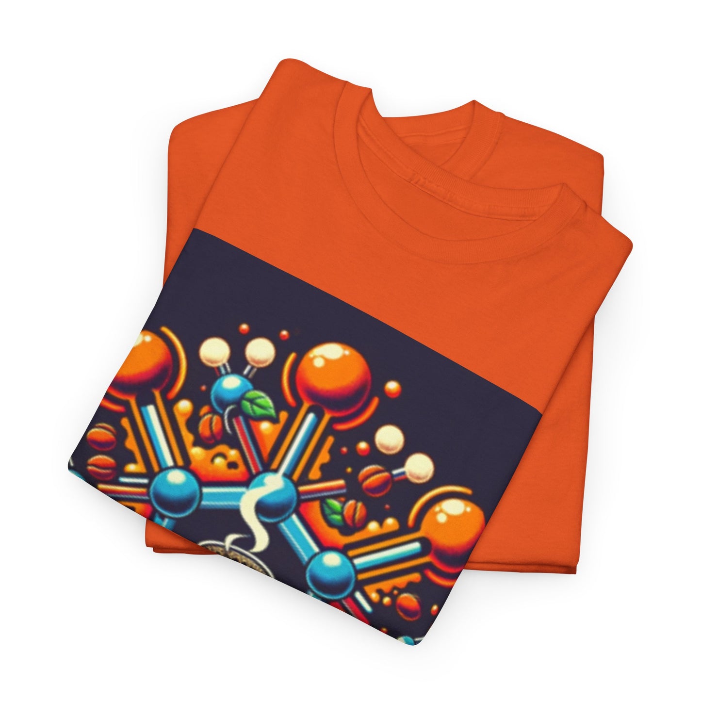 Color Bomb Coffee Cup Unisex Heavy Cotton Tee