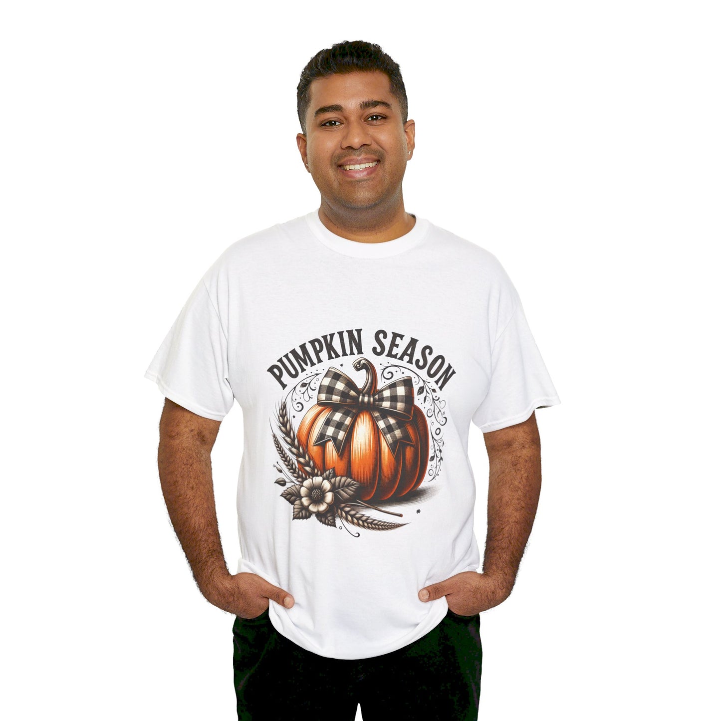 Pumpkin Season Unisex Heavy Cotton Tee