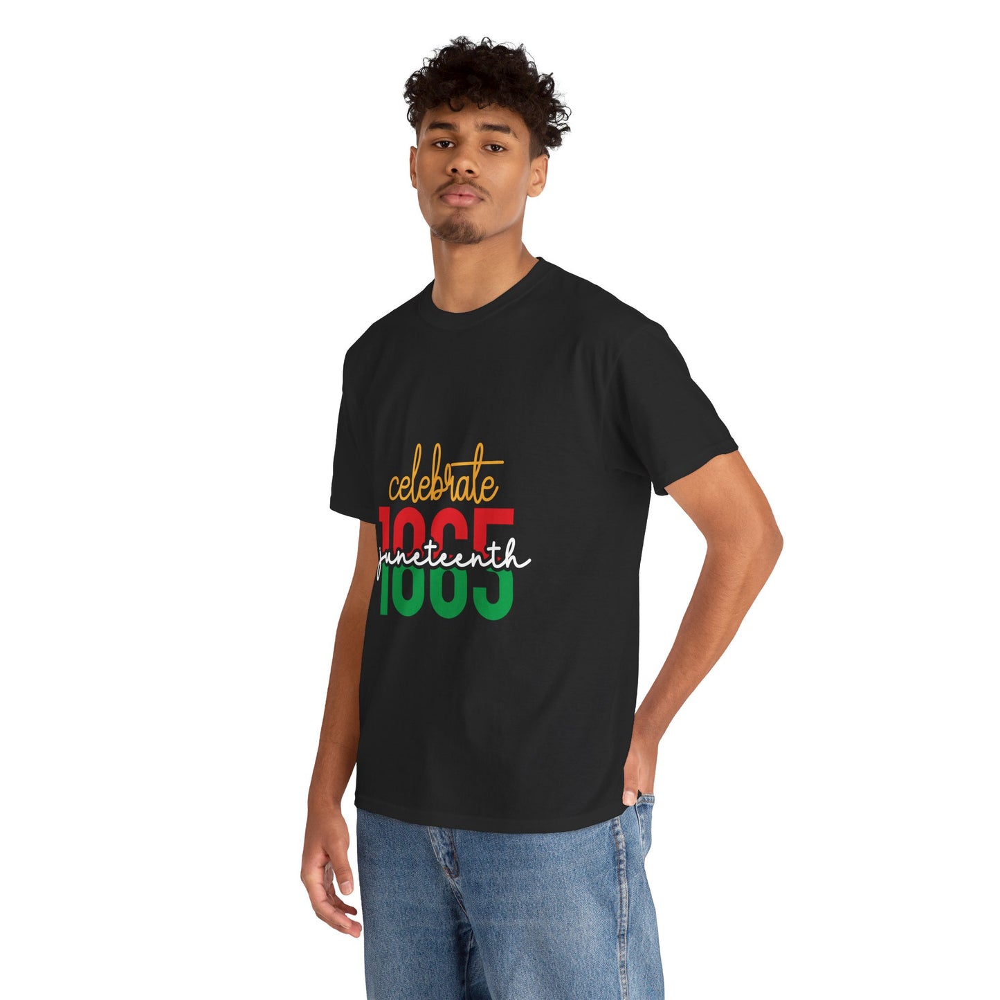 Celebrate Juneteenth Unisex Heavy Cotton Tee