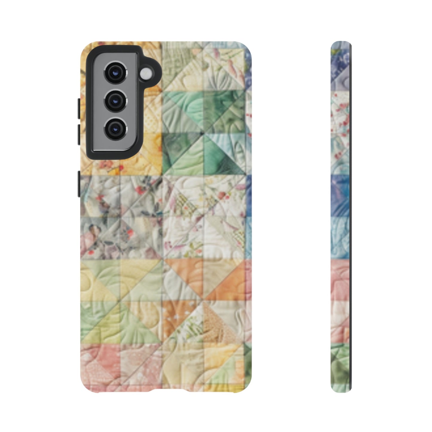 Pastel Quilt Tough Cases