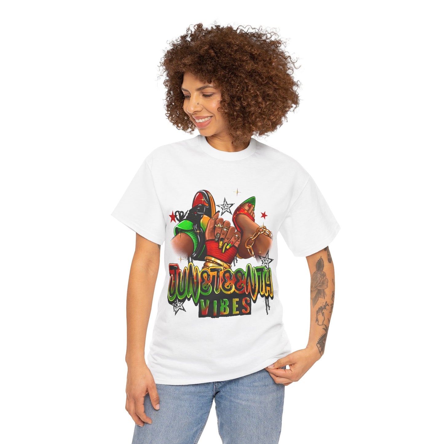 Juneteenth Vibe Unisex Heavy Cotton Tee