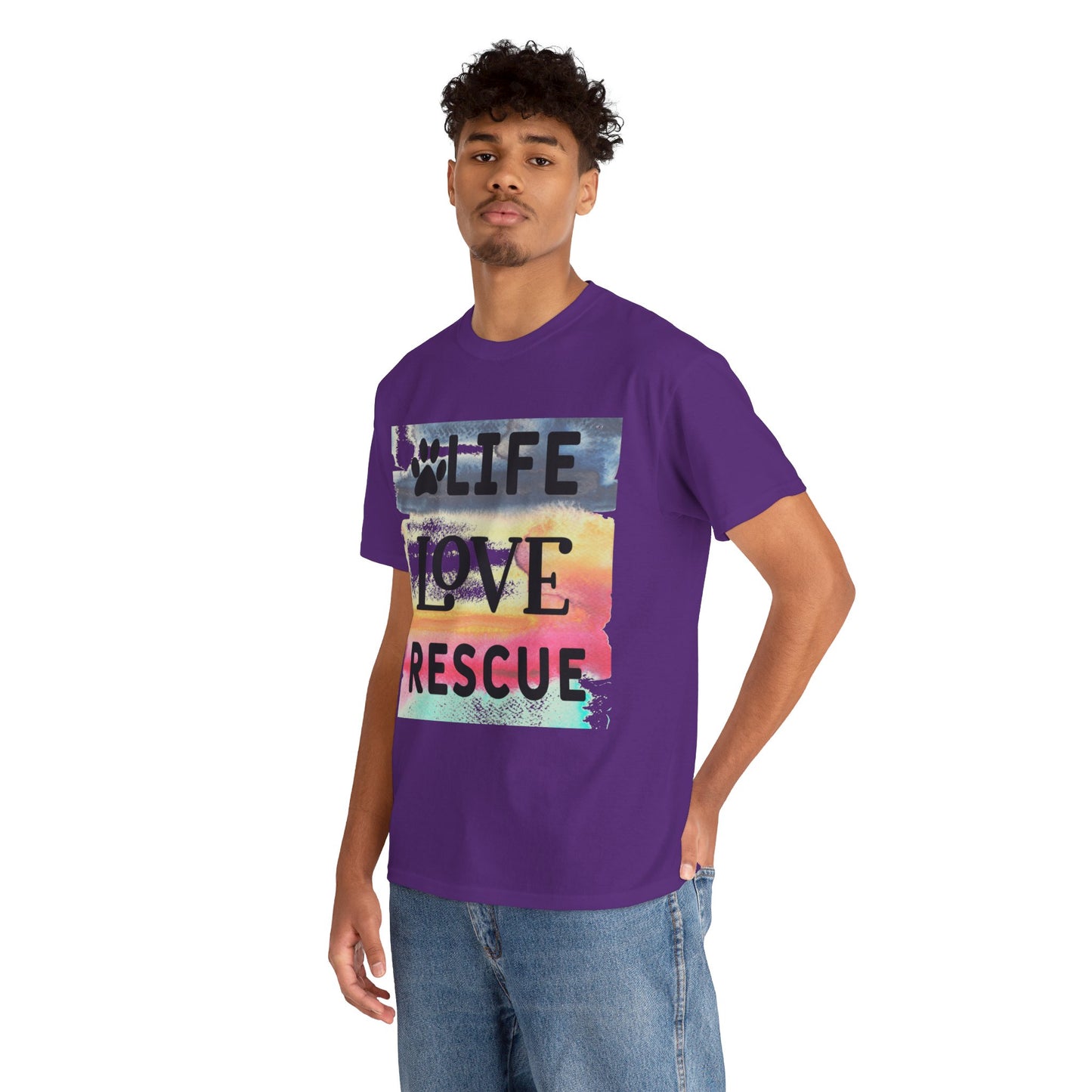 Life Love Rescue Unisex Heavy Cotton Tee