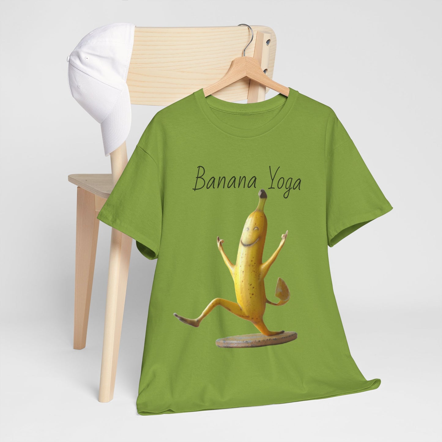 Banana Yoga2 Unisex Heavy Cotton Tee