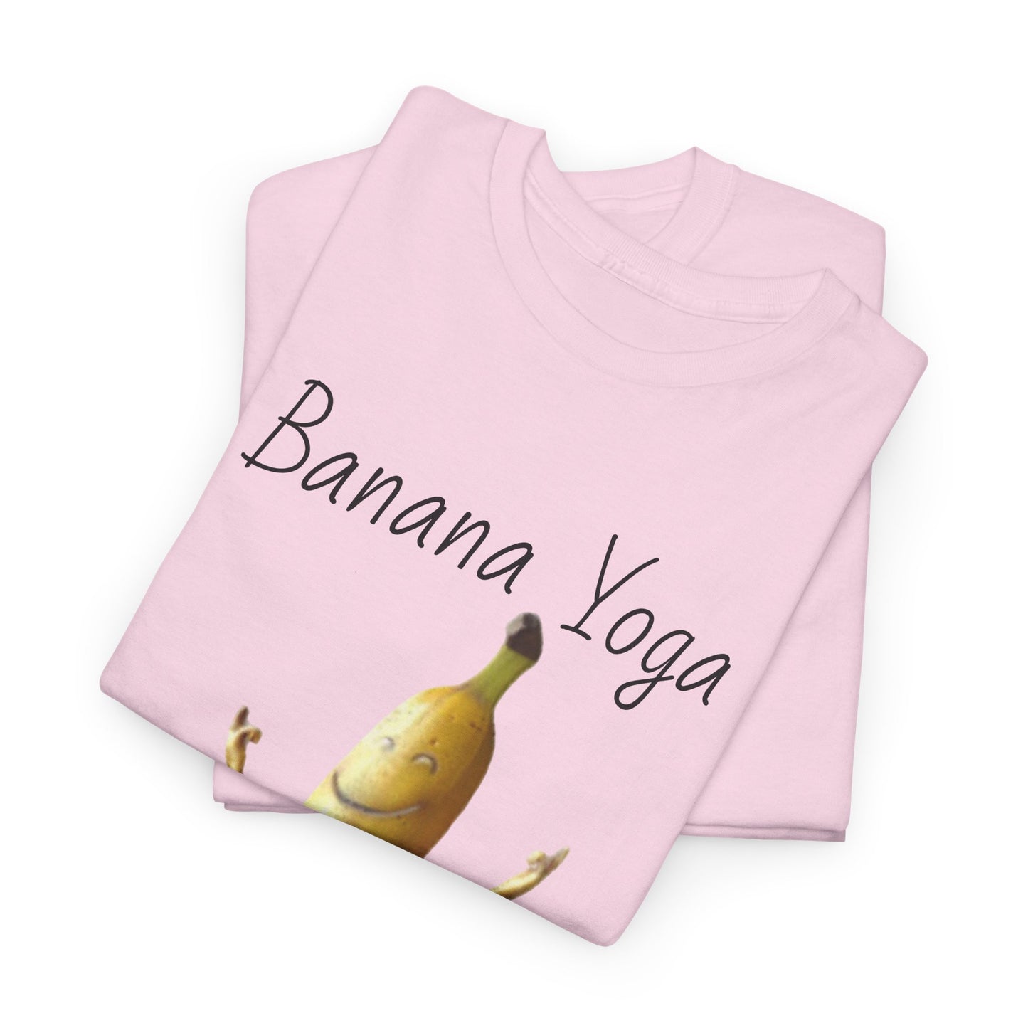 Banana Yoga2 Unisex Heavy Cotton Tee