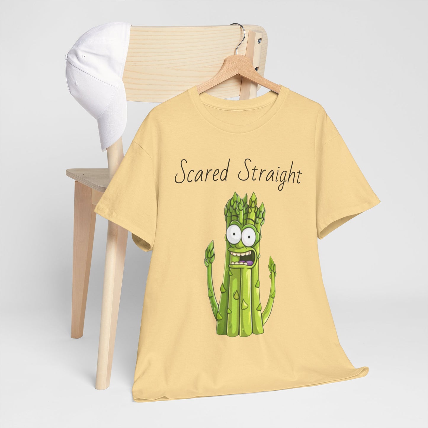 Scared Straight Unisex Heavy Cotton Tee