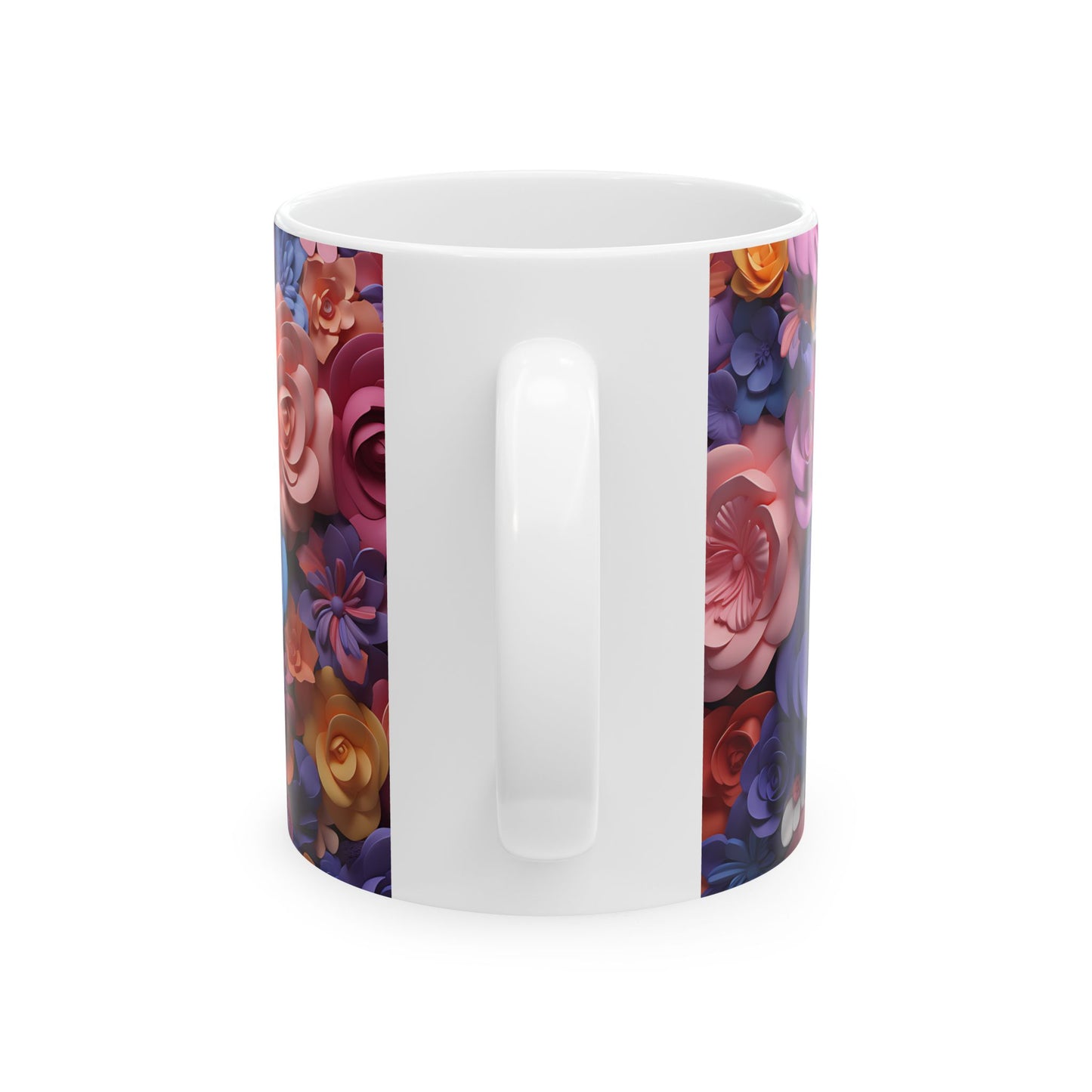 Flower Girl Ceramic Mug, (11oz, 15oz)