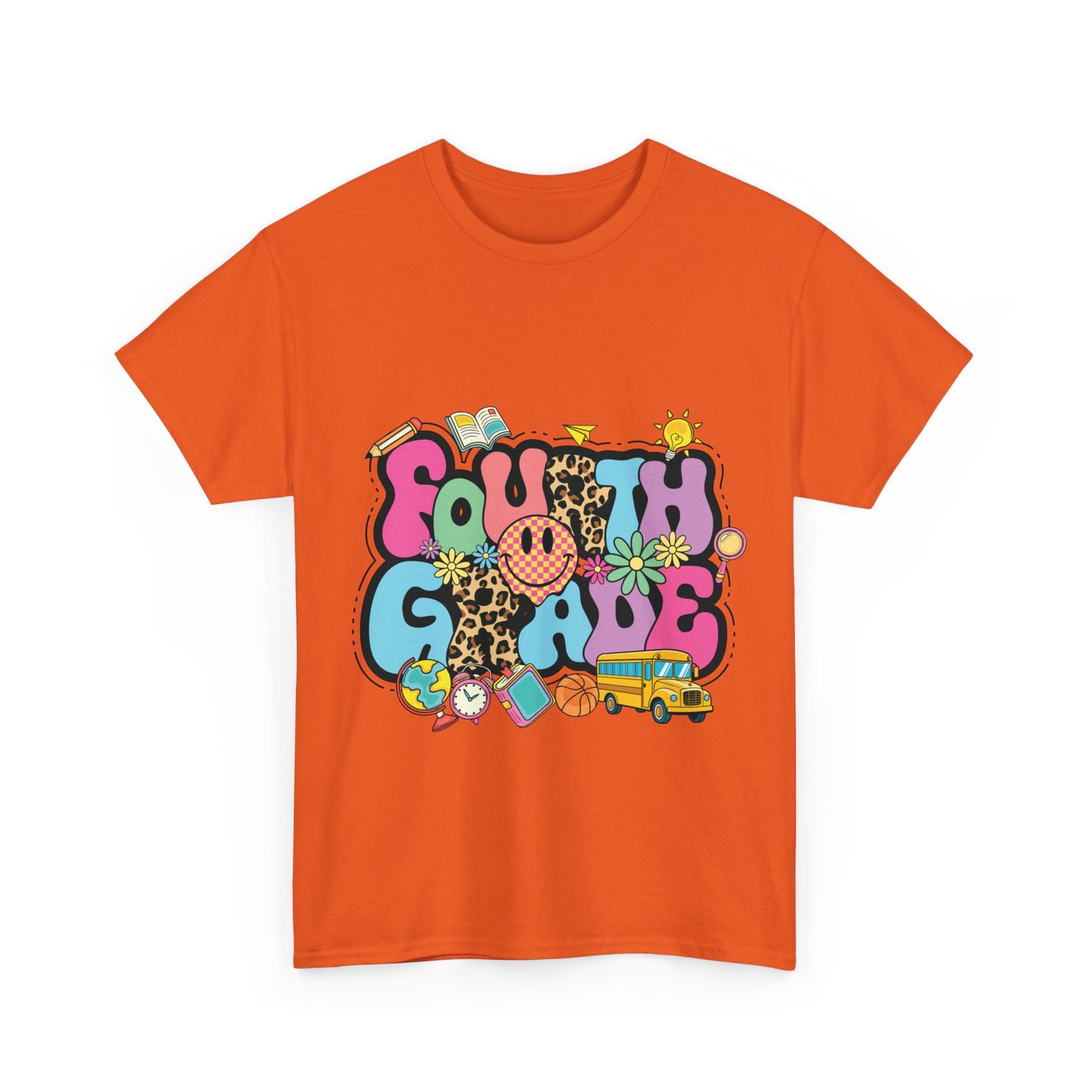 Fourth Grade Unisex Heavy Cotton Tee