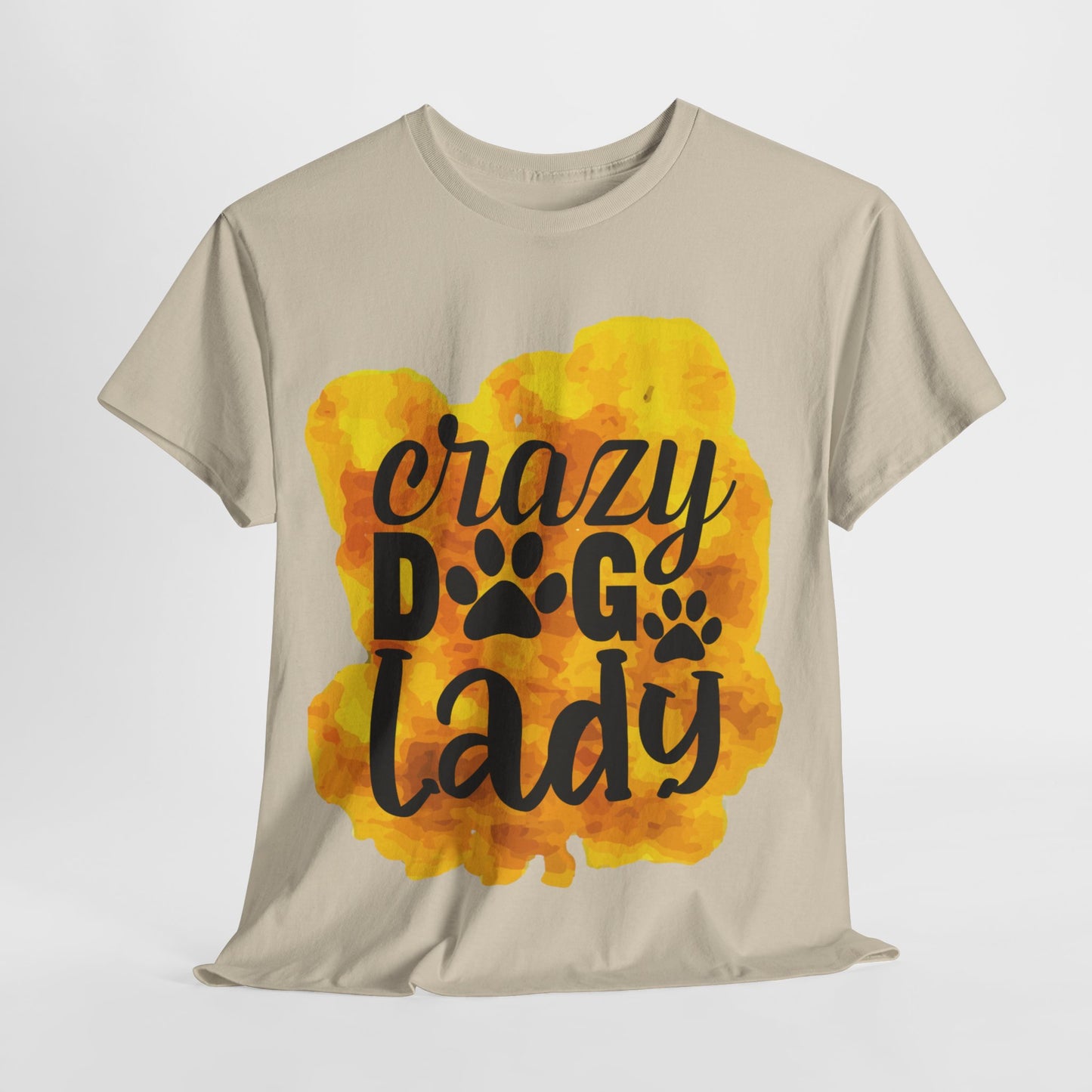 Crazy Dog Lady Unisex Heavy Cotton Tee