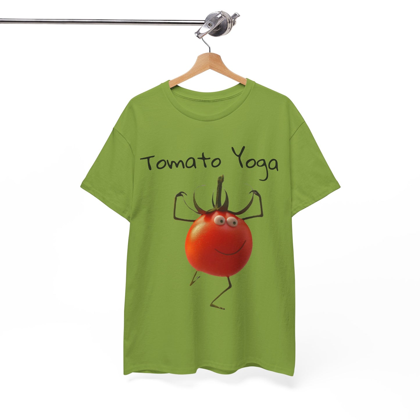 Tomato Yoga Unisex Heavy Cotton Tee