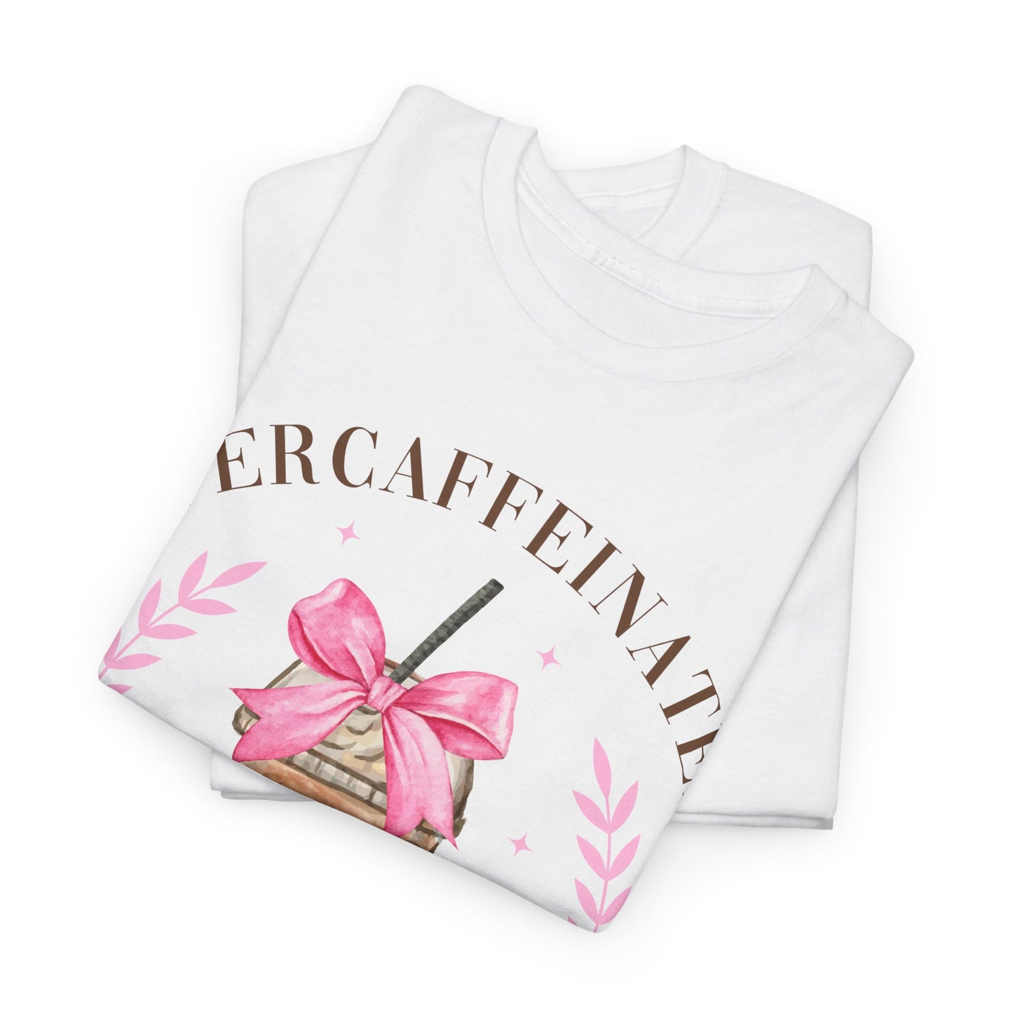 Over-caffeinated Mom Unisex Heavy Cotton Tee