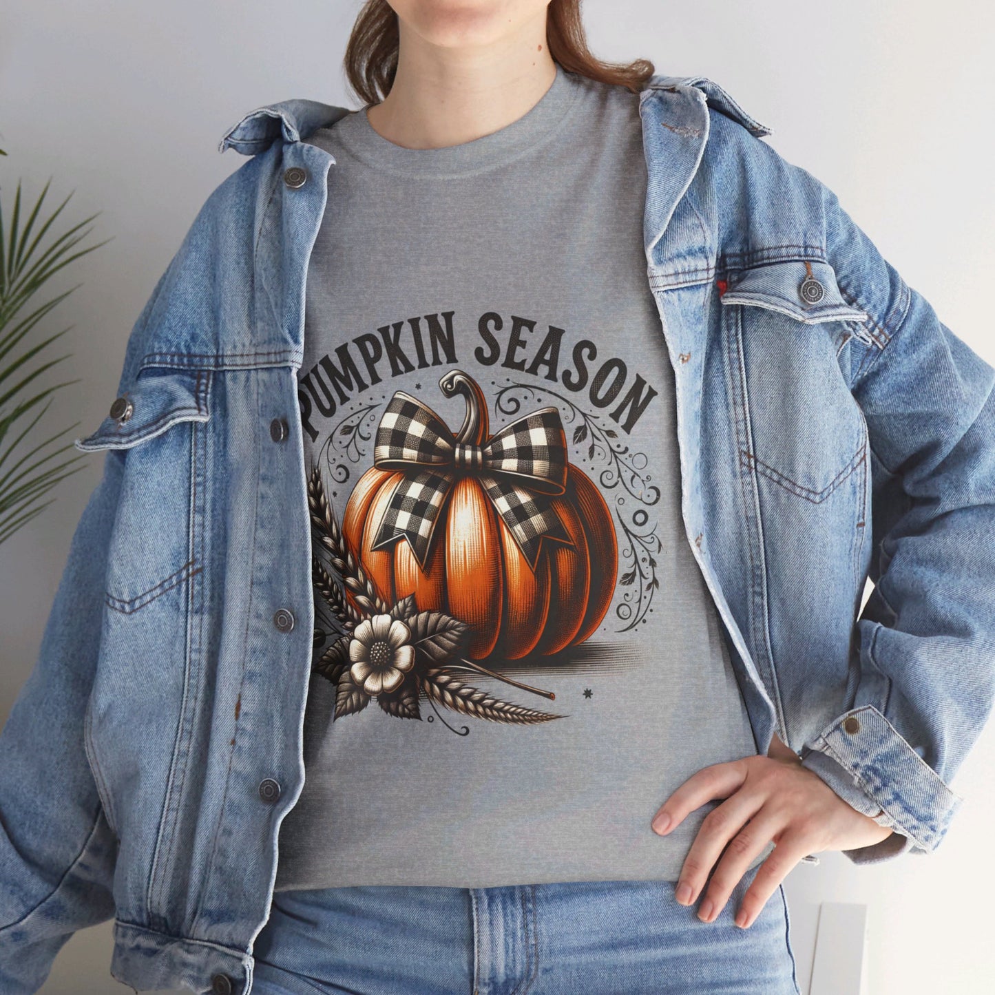 Pumpkin Season Unisex Heavy Cotton Tee