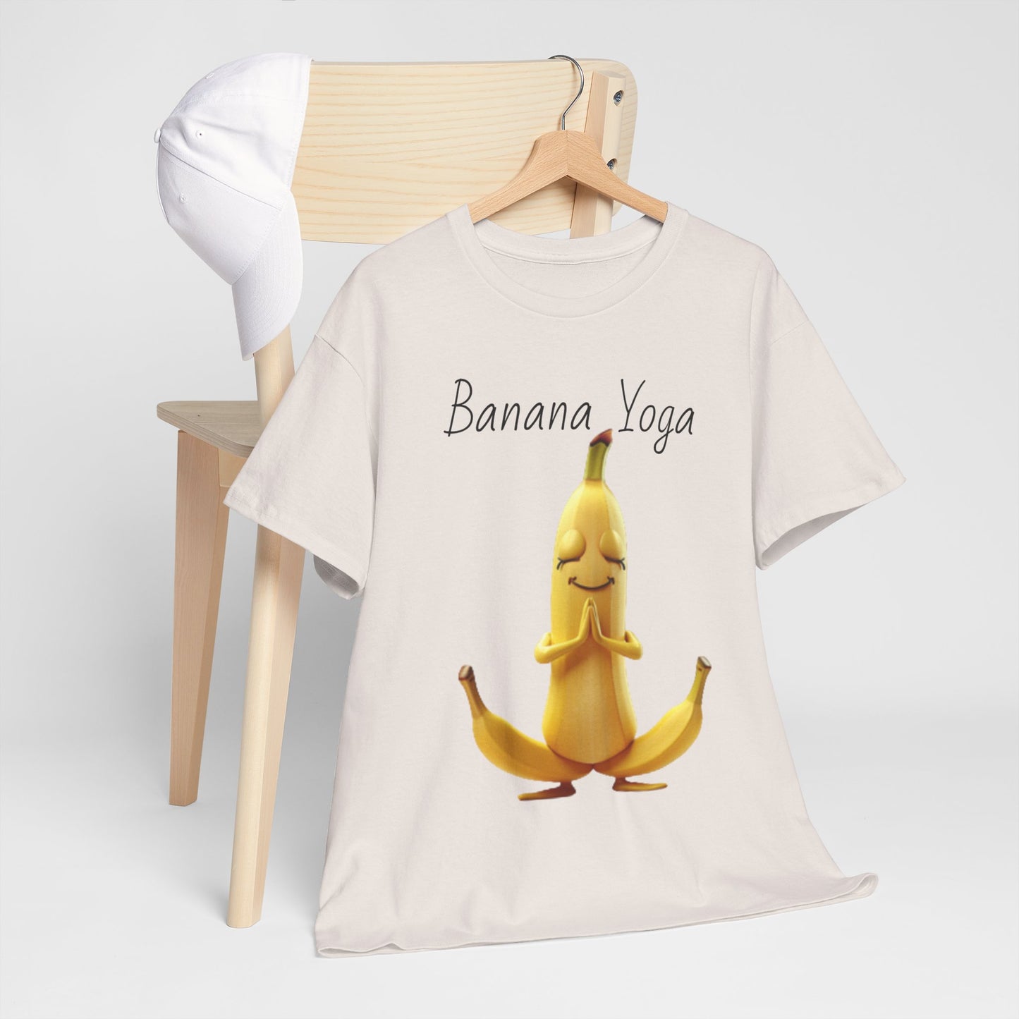 Banana Yoga Unisex Heavy Cotton Tee