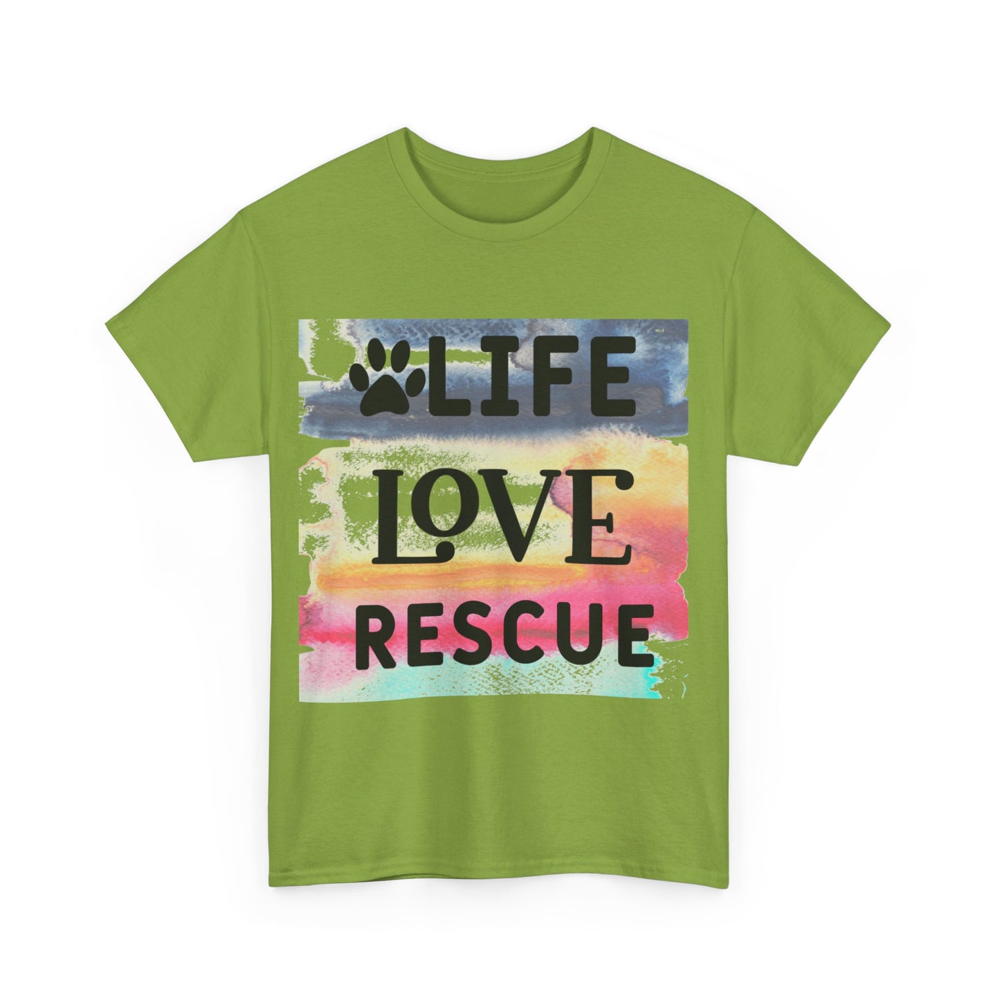 Life Love Rescue Unisex Heavy Cotton Tee