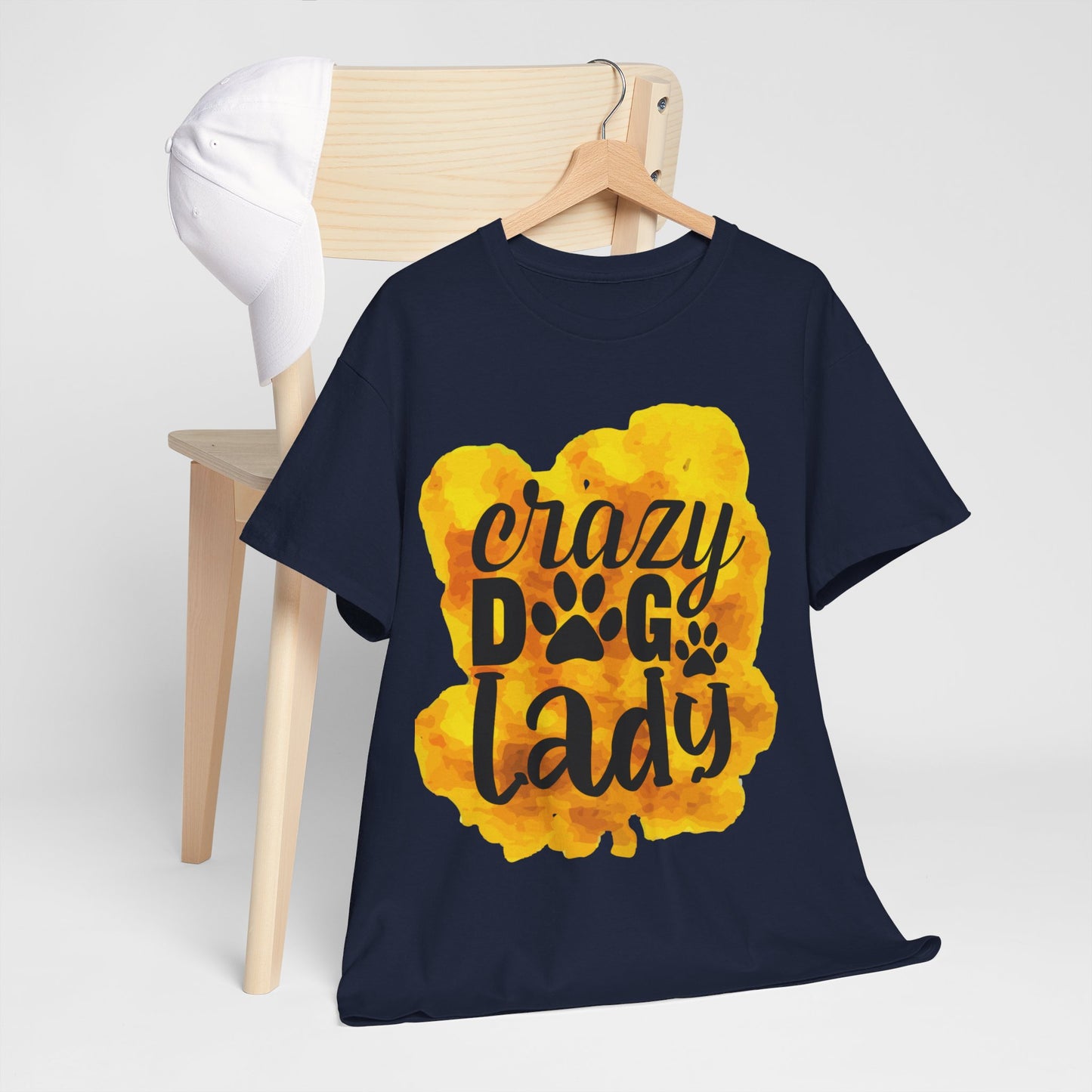 Crazy Dog Lady Unisex Heavy Cotton Tee