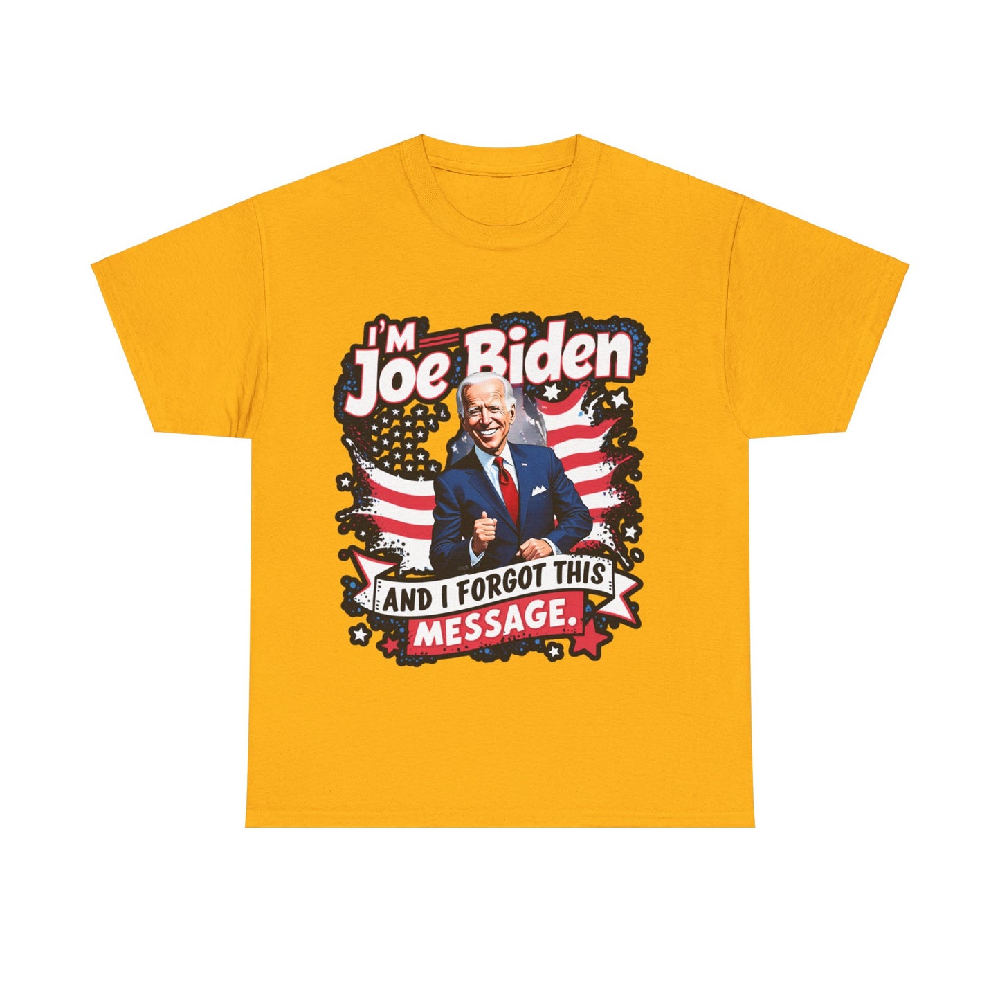 Biden I Forgot Unisex Heavy Cotton Tee