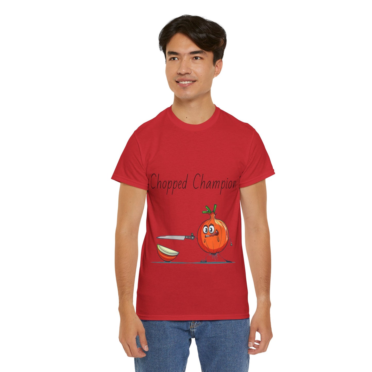 Chopped Champion Unisex Heavy Cotton Tee