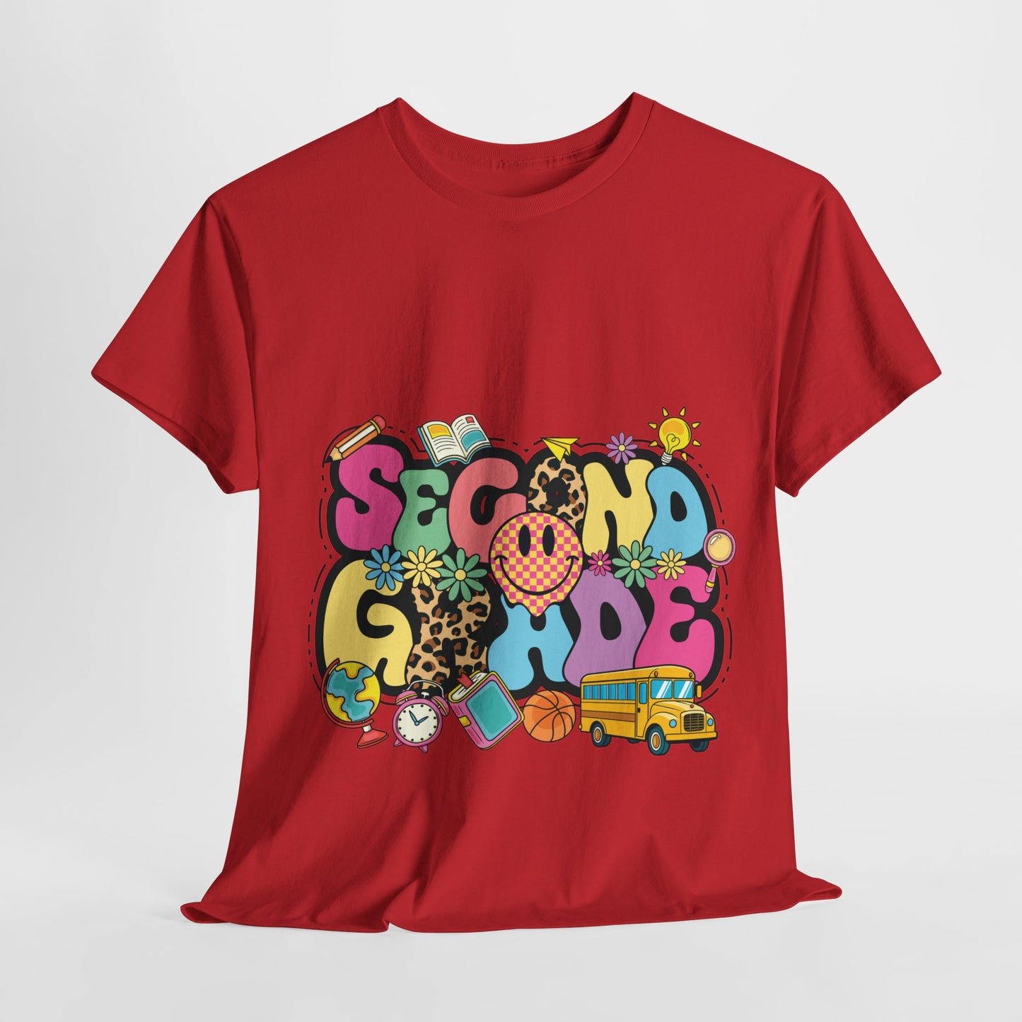 Second Grade Unisex Heavy Cotton Tee