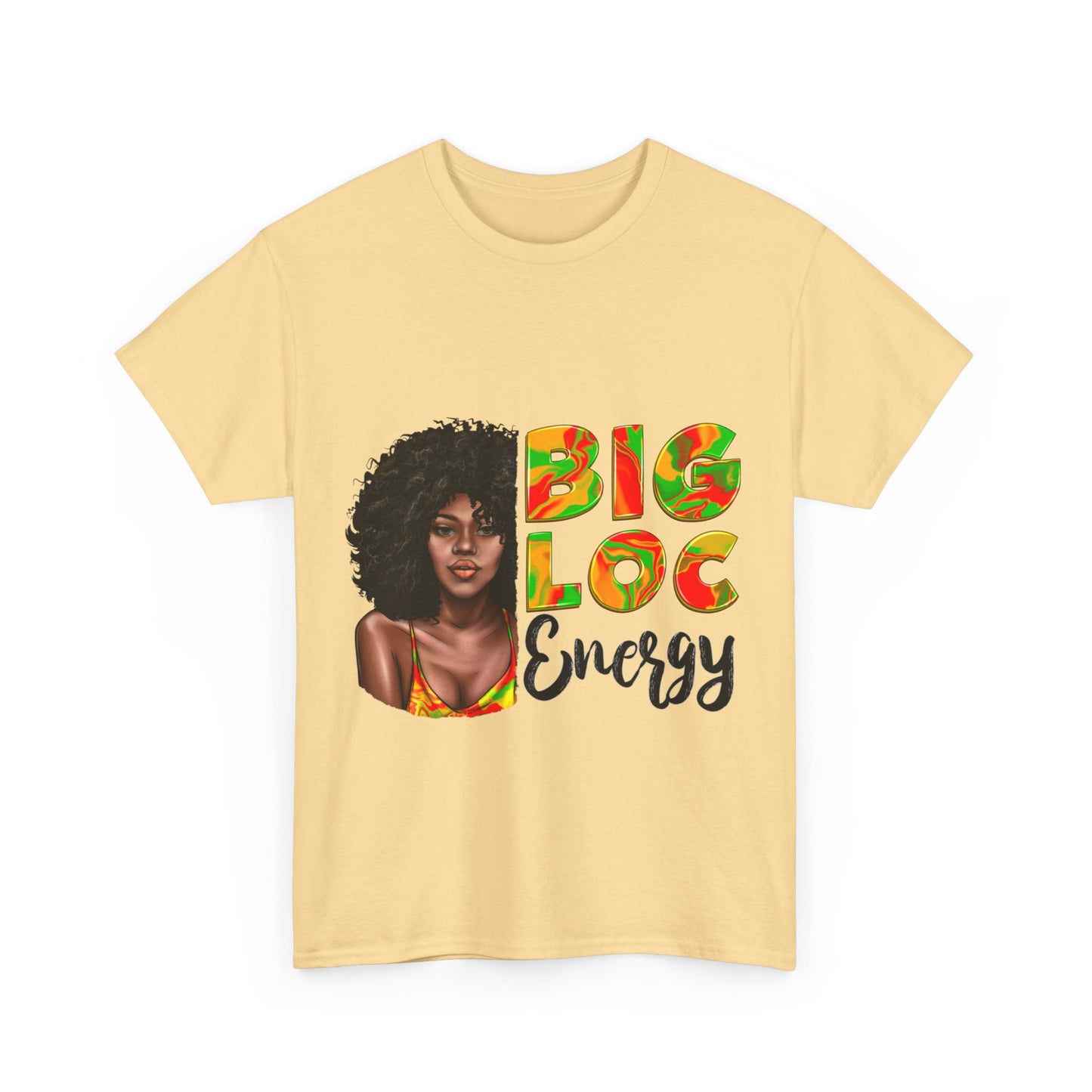 Big Loc Energy Unisex Heavy Cotton Tee